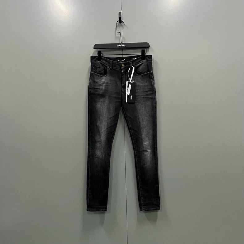 Saint Laurent Paris Saint Laurent Black Washed Denim Pants-2505 Size US 32 / EU 48 - 1 Thumbnail