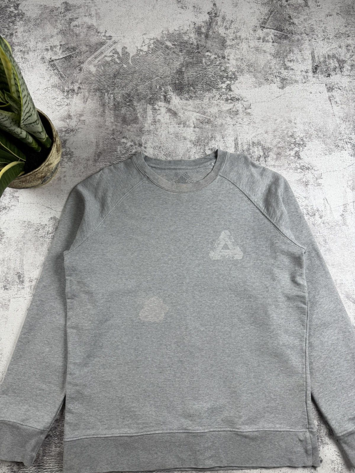 Palace Palace Tri-Line Men’s Cotton Large Crew Neck Hip Hop Skate Sweatshirt Pullover Size US L / EU 52-54 / 3 - 12 Thumbnail