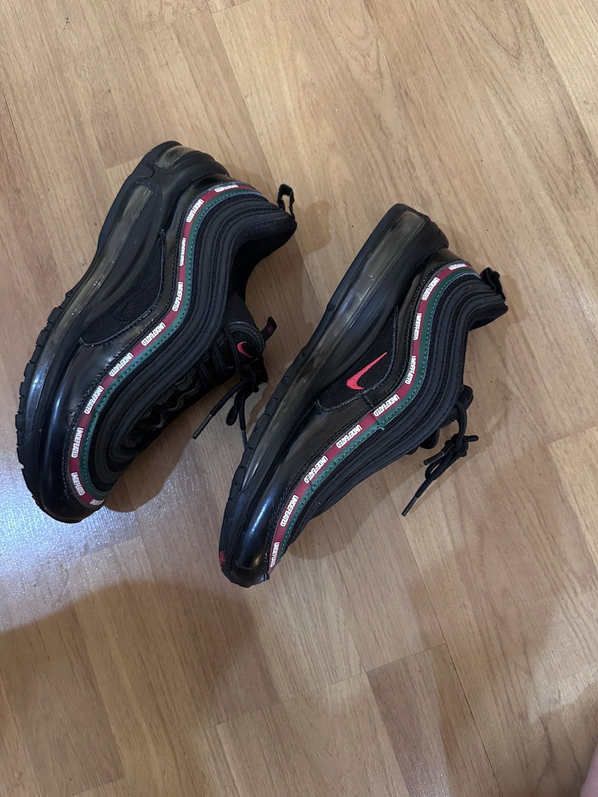 Nike × Undefeated Nike Air Max 97 x Undefeated OG Black Red Green Size US 9 / EU 42 - 7 Thumbnail