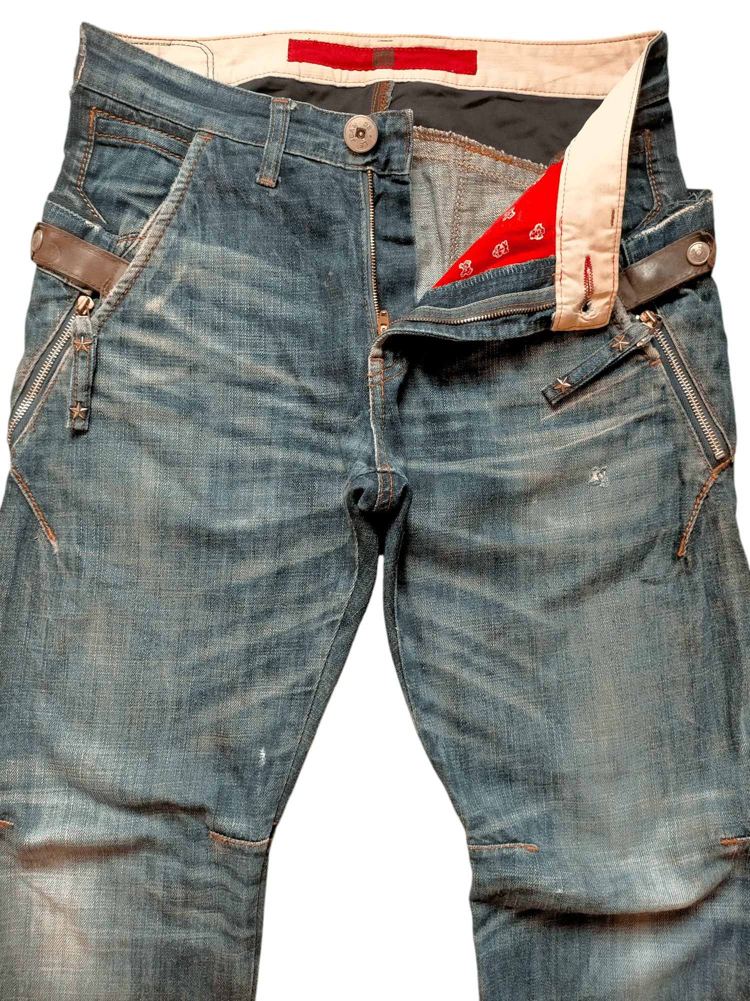 Marithe + Francois Girbaud Marithe Francois Girbaud 🔥Rare Multipocket Zipped Jeans Size US 32 / EU 48 - 15 Thumbnail