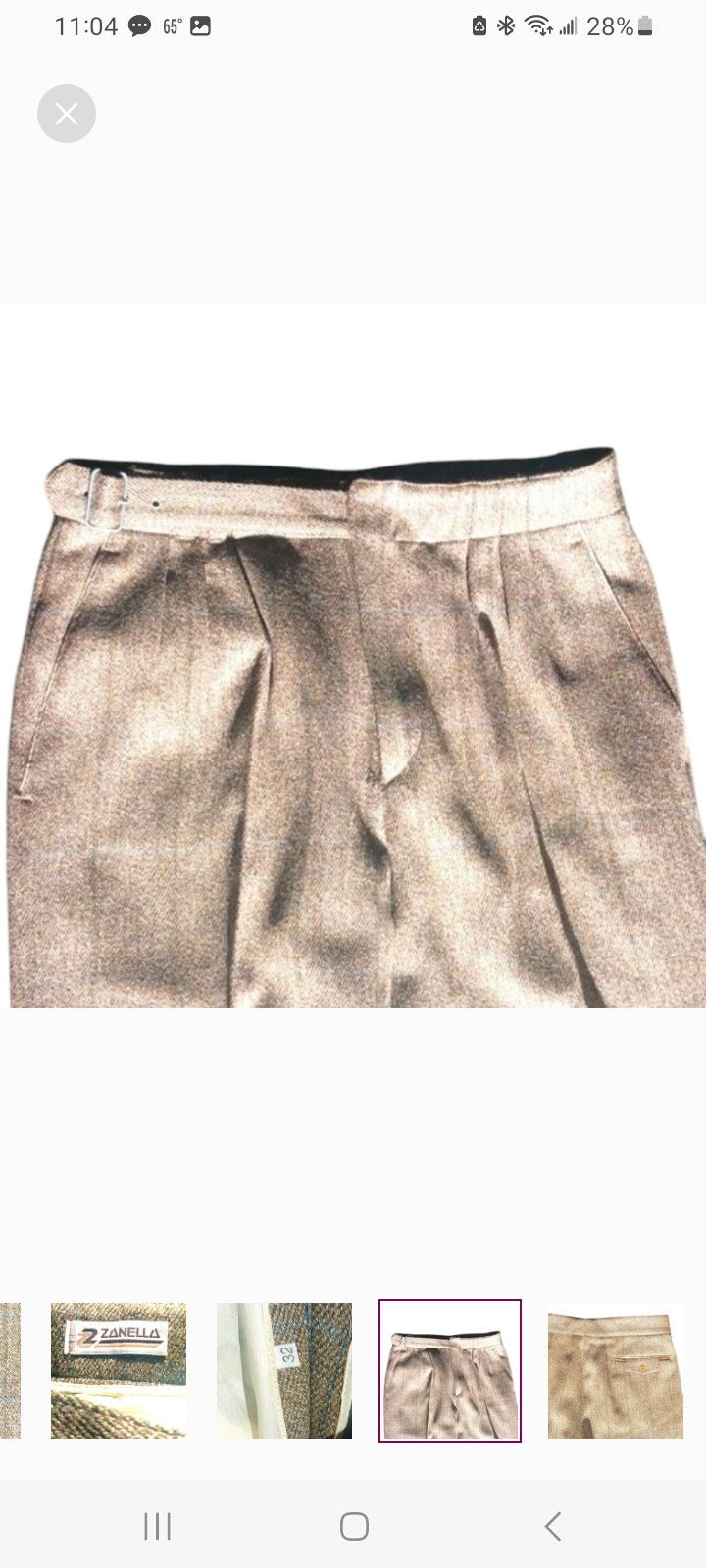 Zanella Zanella Pure Wool Pants Size US 32 / EU 48 - 9 Thumbnail