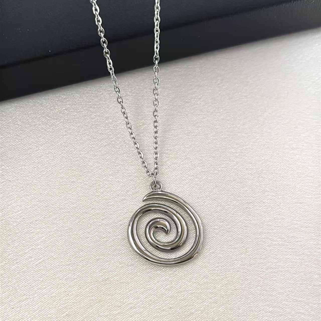 Other Spiral Pendant Necklace for Men Women Unisex Style Size ONE SIZE - 1 Thumbnail