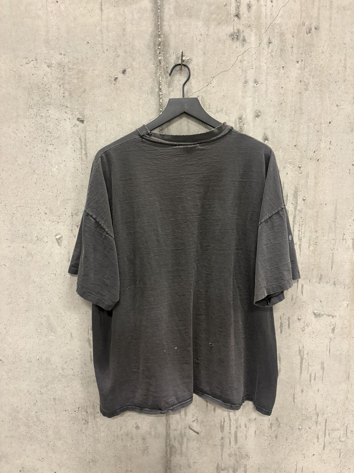 Vintage Vintage Blank Shirt Pocket Faded Boxy Distressed Grunge Band Size US XXL / EU 58 / 5 - 3 Thumbnail