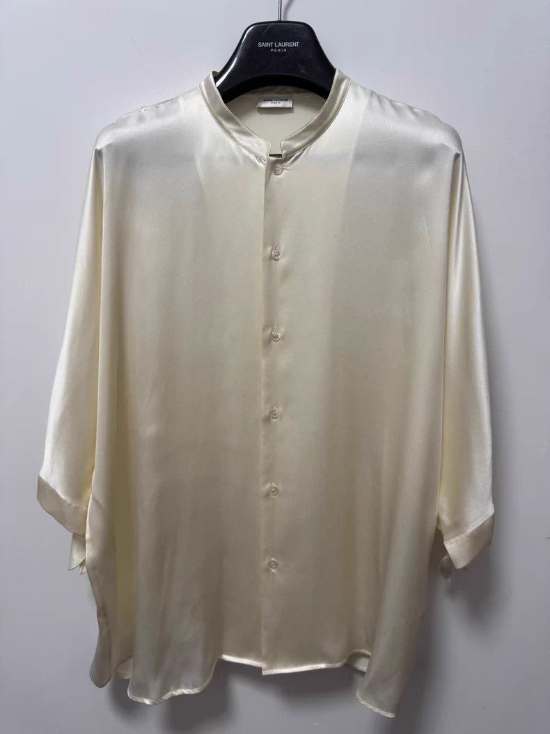 Saint Laurent Paris Saint Laurent Paris size 41 23ss Show Ribbon Mulberry Silk Size US XS / EU 42 / 0 - 1 Thumbnail