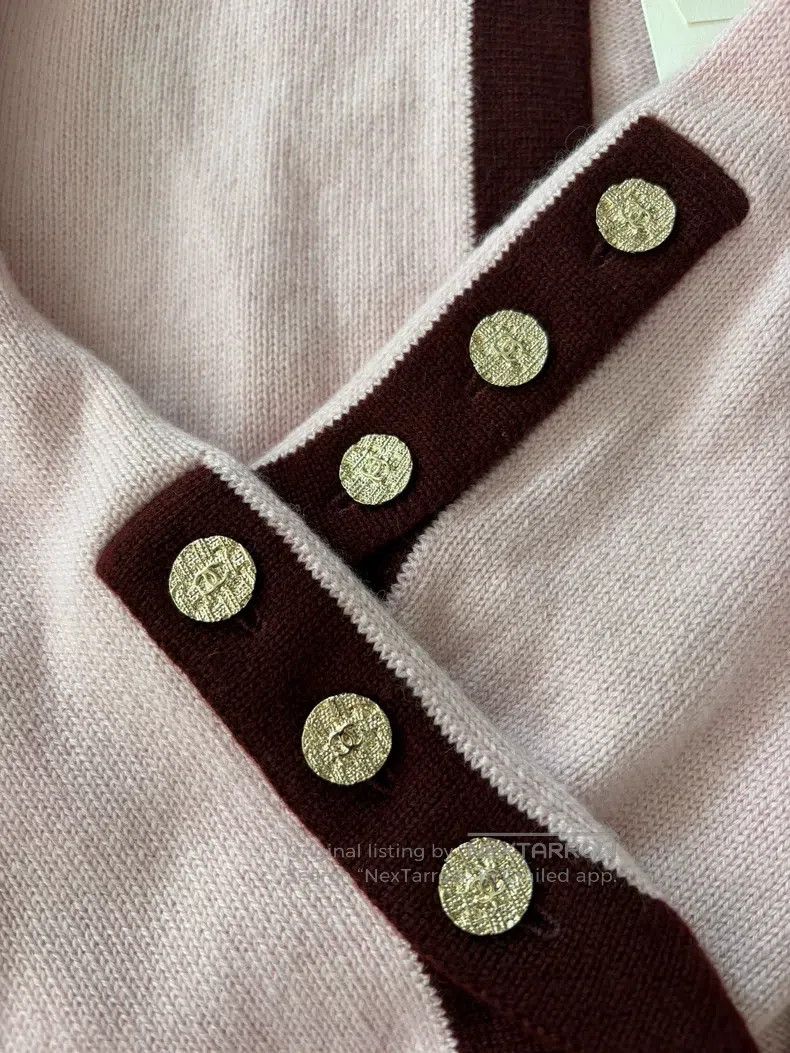 Chanel Chanel Pink short laced cardigan coat Size XS / US 0-2 / IT 36-38 - 5 Thumbnail
