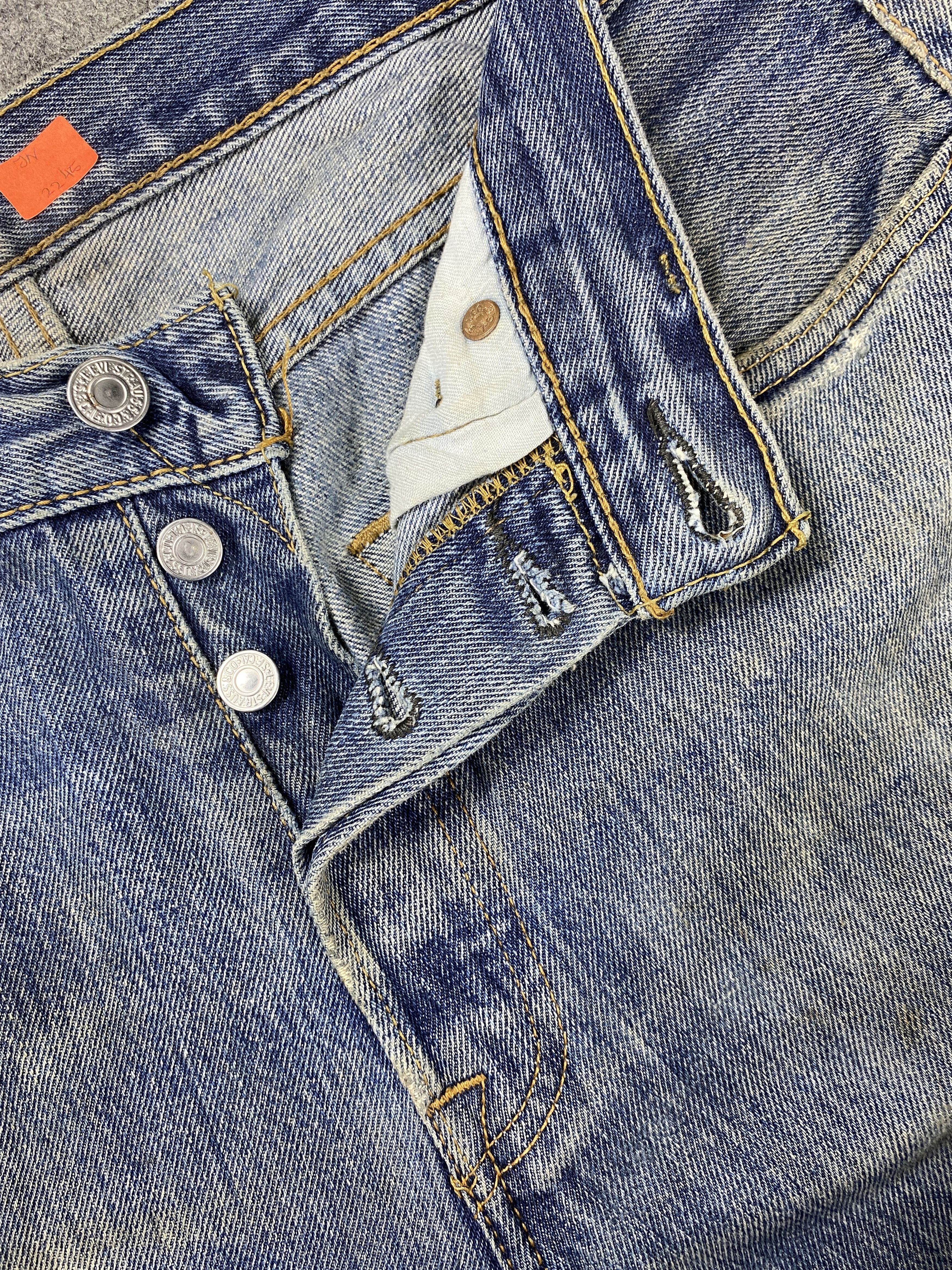 Levi's Dirty Used Blue Vintage Levi's 501 32x30.5 Denim -JN2245 Size US 32 / EU 48 - 6 Thumbnail