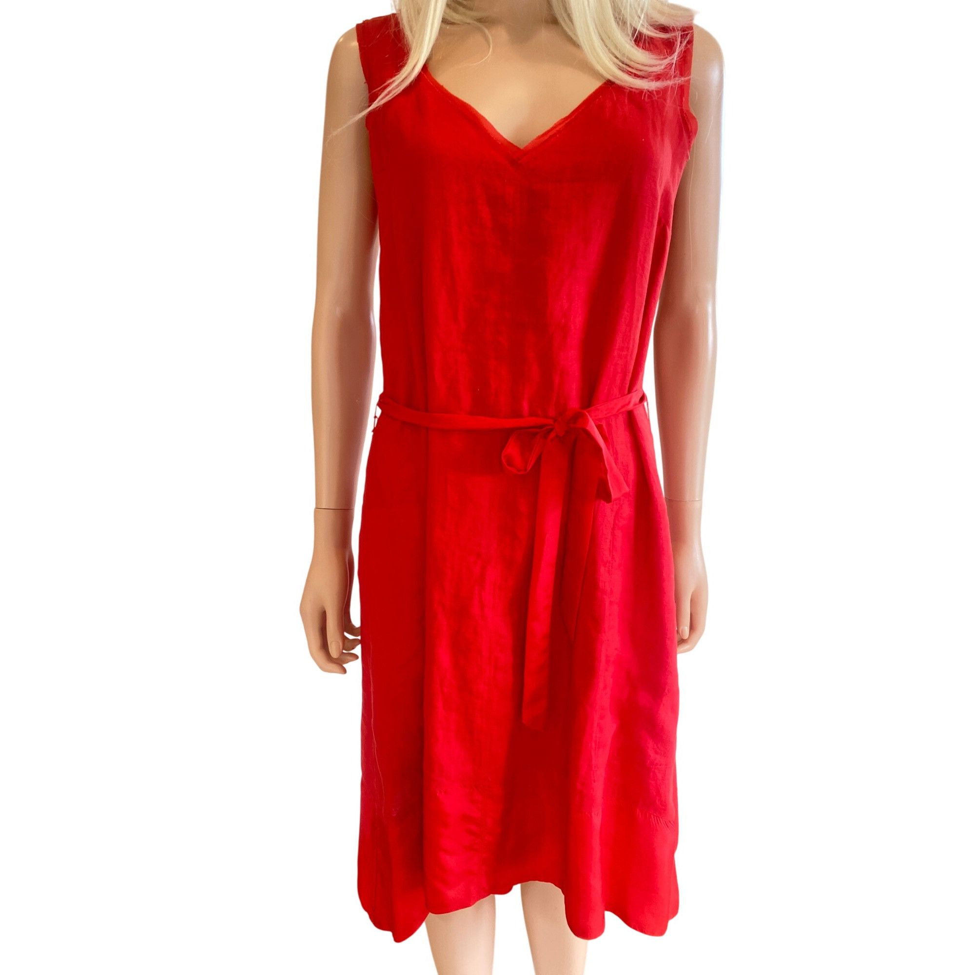 Other NWOT Sundance Cafe Rouge Dress Linen Silk Small Sleeveless R Size S / US 4 / IT 40 - 8 Thumbnail