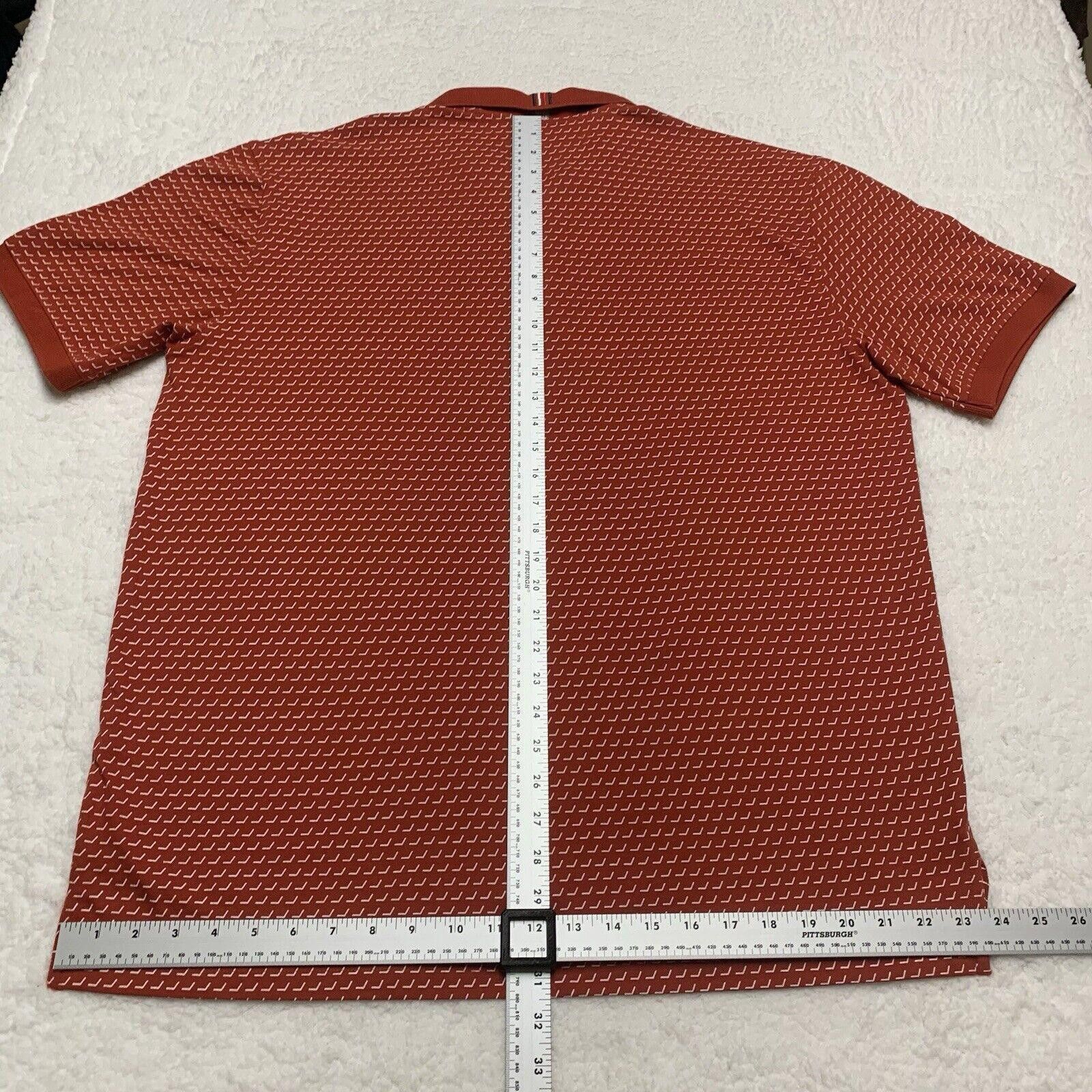 Tommy Hilfiger Tommy Hilfiger Polo XXL Red Orange Cotton Blend Size US XXL / EU 58 / 5 - 9 Thumbnail