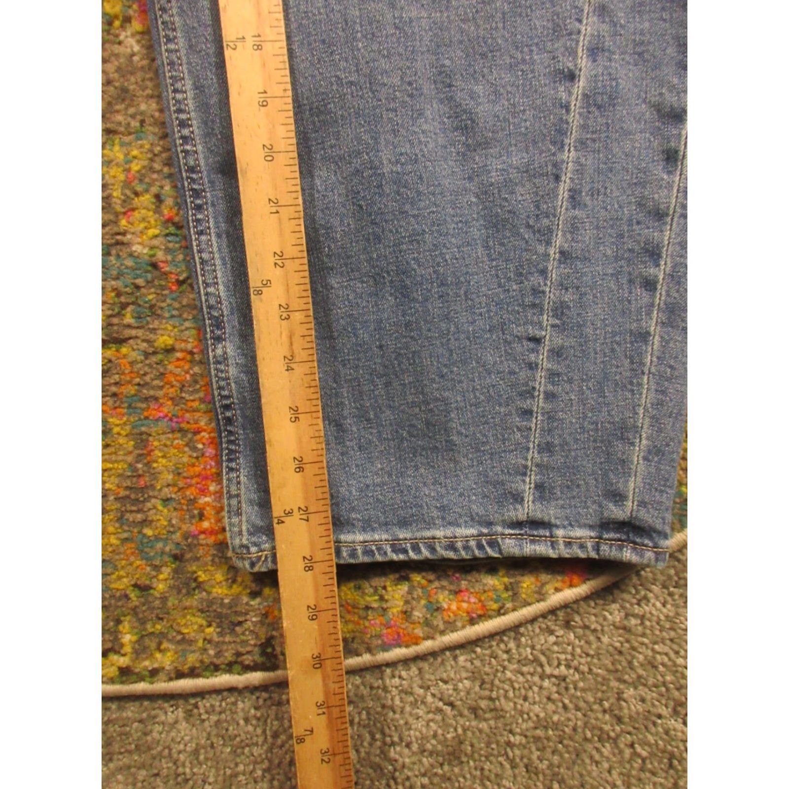 Old Navy Old Navy Jeans Women’s 22 Barrel Leg High Rise Denim Blue Medium Wash Plus Size NWT Button 5-Pocket Cotton Spandex Vintage? No Size 40" / US 18 - 7 Thumbnail