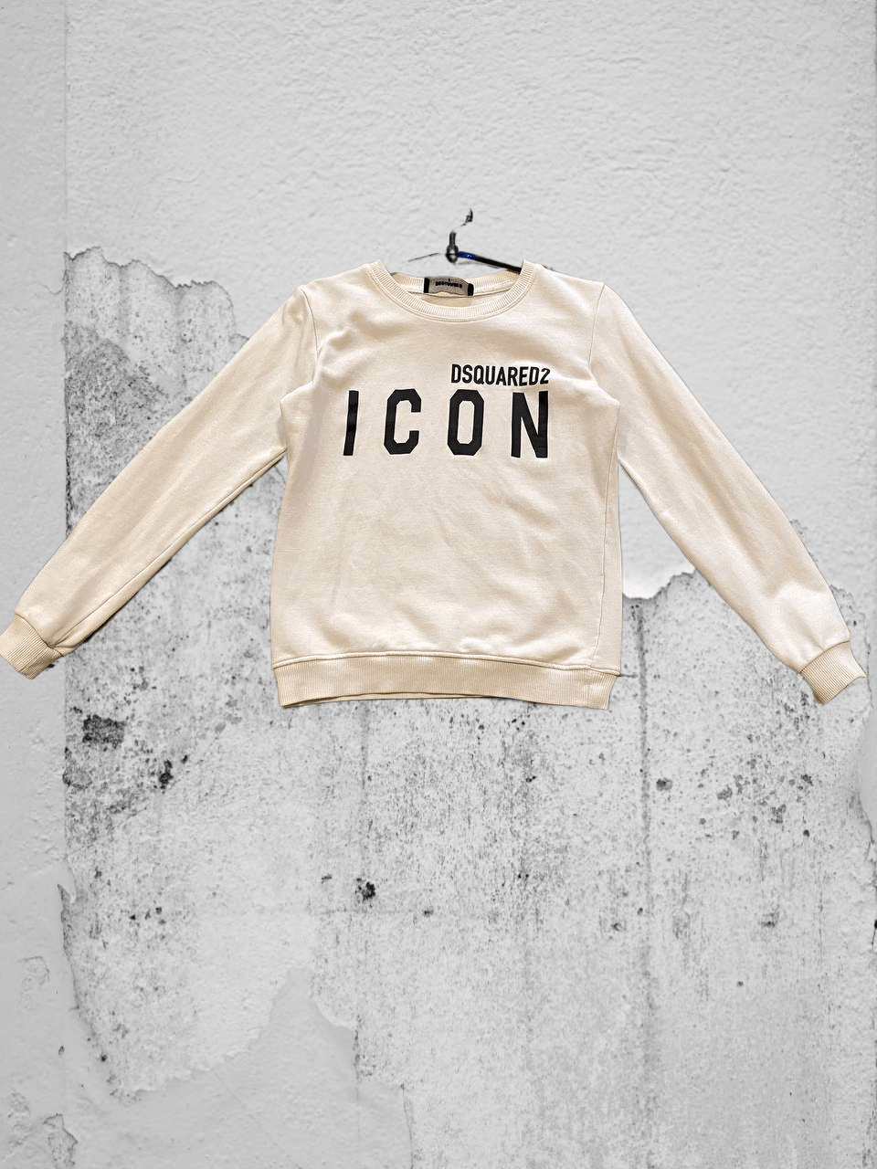 Dsquared2 Y2K big logo ICON Vintage Sweaters white DSQUARED2 Size US S / EU 44-46 / 1 - 1 Thumbnail