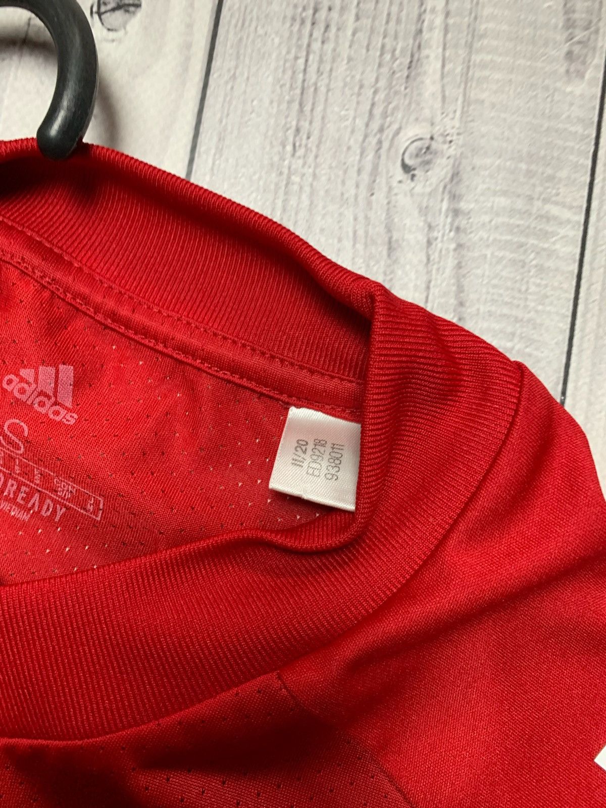 Adidas Wales soccer jersey size S adidas red logo Size US S / EU 44-46 / 1 - 4 Thumbnail
