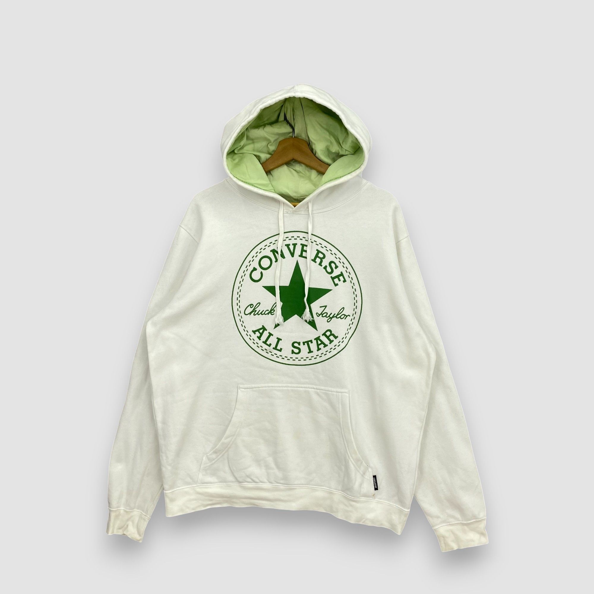 Converse Vintage Converse Sweater 90s Biglogo Style Hoodie Sweatshirt Size US XL / EU 56 / 4 - 2 Thumbnail
