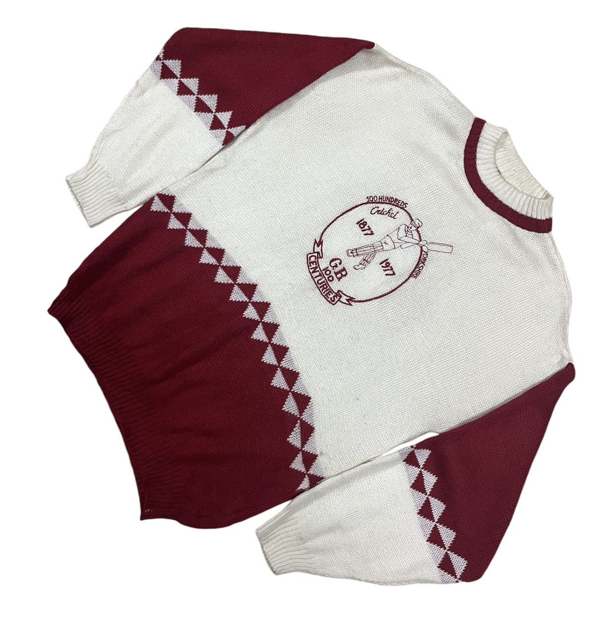 Designer × Vintage Vintage knitwear cricket old money style Size US M / EU 48-50 / 2 - 3 Thumbnail