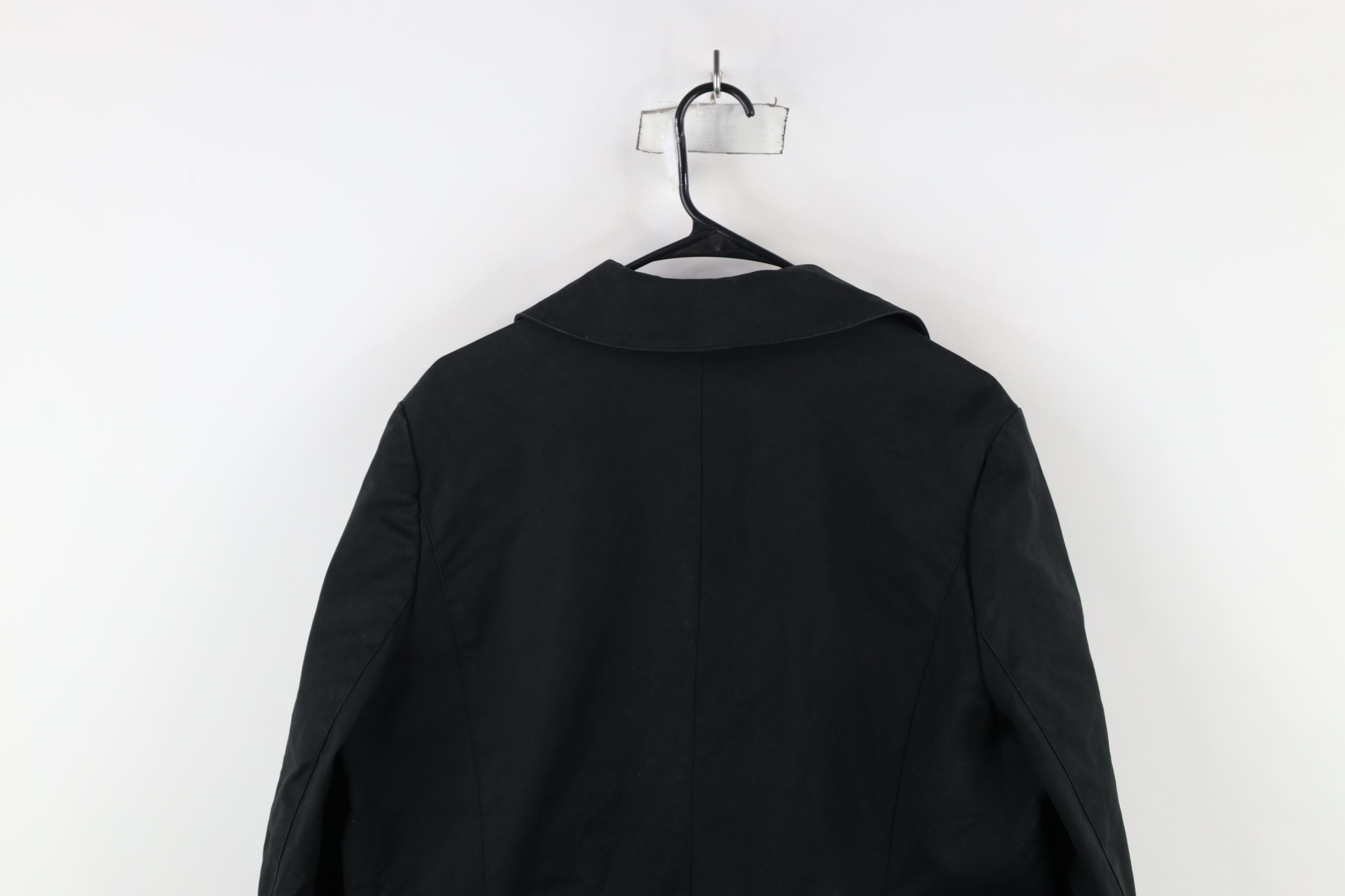Brooks Brothers × Vintage Brooks Brothers Lined Full Button Trench Coat Jacket Black Size XL / US 12-14 / IT 48-50 - 12 Thumbnail