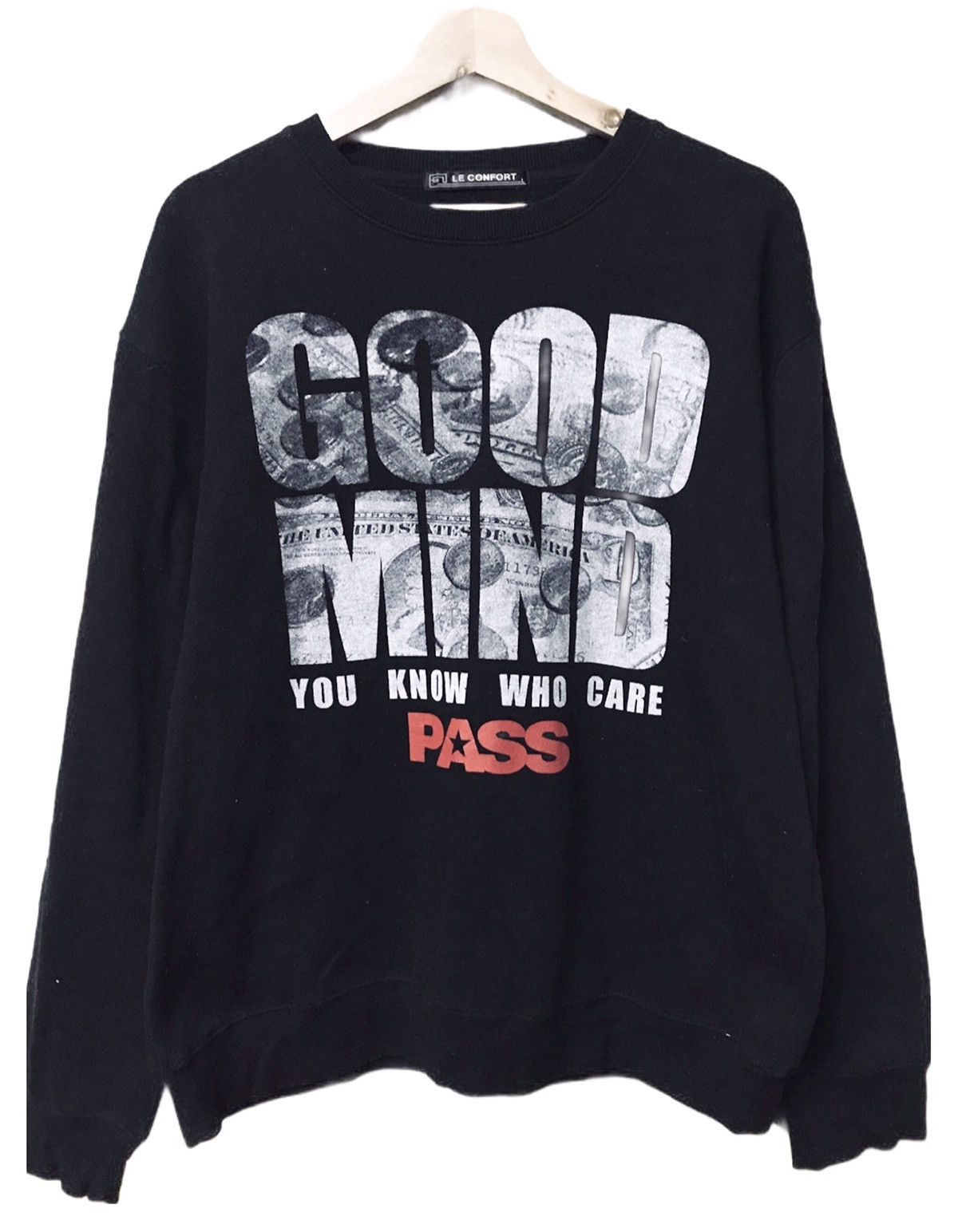 The Unbranded Brand Good Mind Sweatshirt Pullover Size US M / EU 48-50 / 2 - 1 Thumbnail