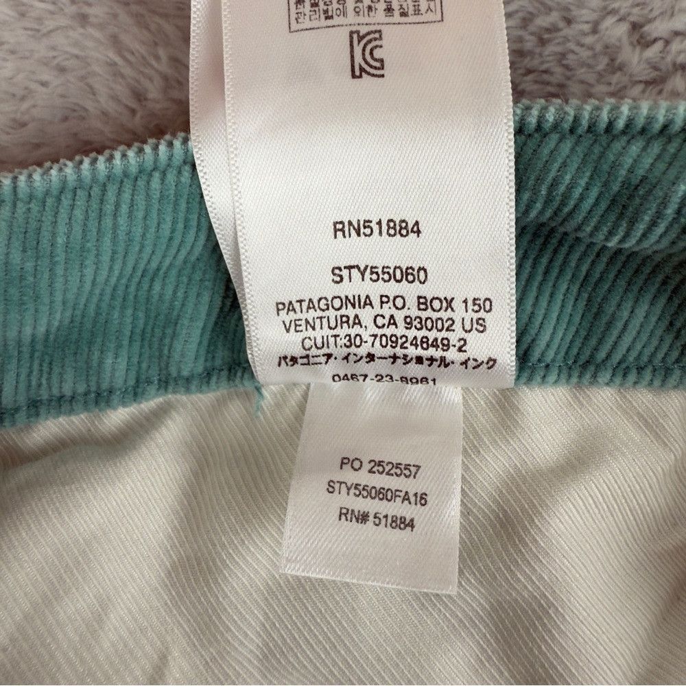 Patagonia Patagonia Women's Sz 32x31 Blue Corduroy Pants Flared 55060 Size 32" / US 10 / IT 46 - 6 Thumbnail