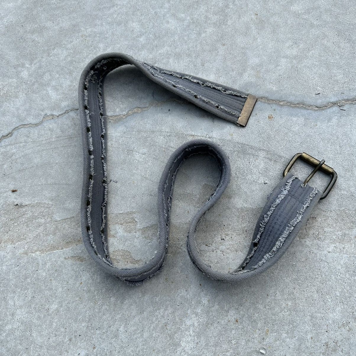 Japanese Brand × Vintage Vintage Japanese Style Knit Belt Y2K Style USA 00s Size ONE SIZE - 1 Thumbnail