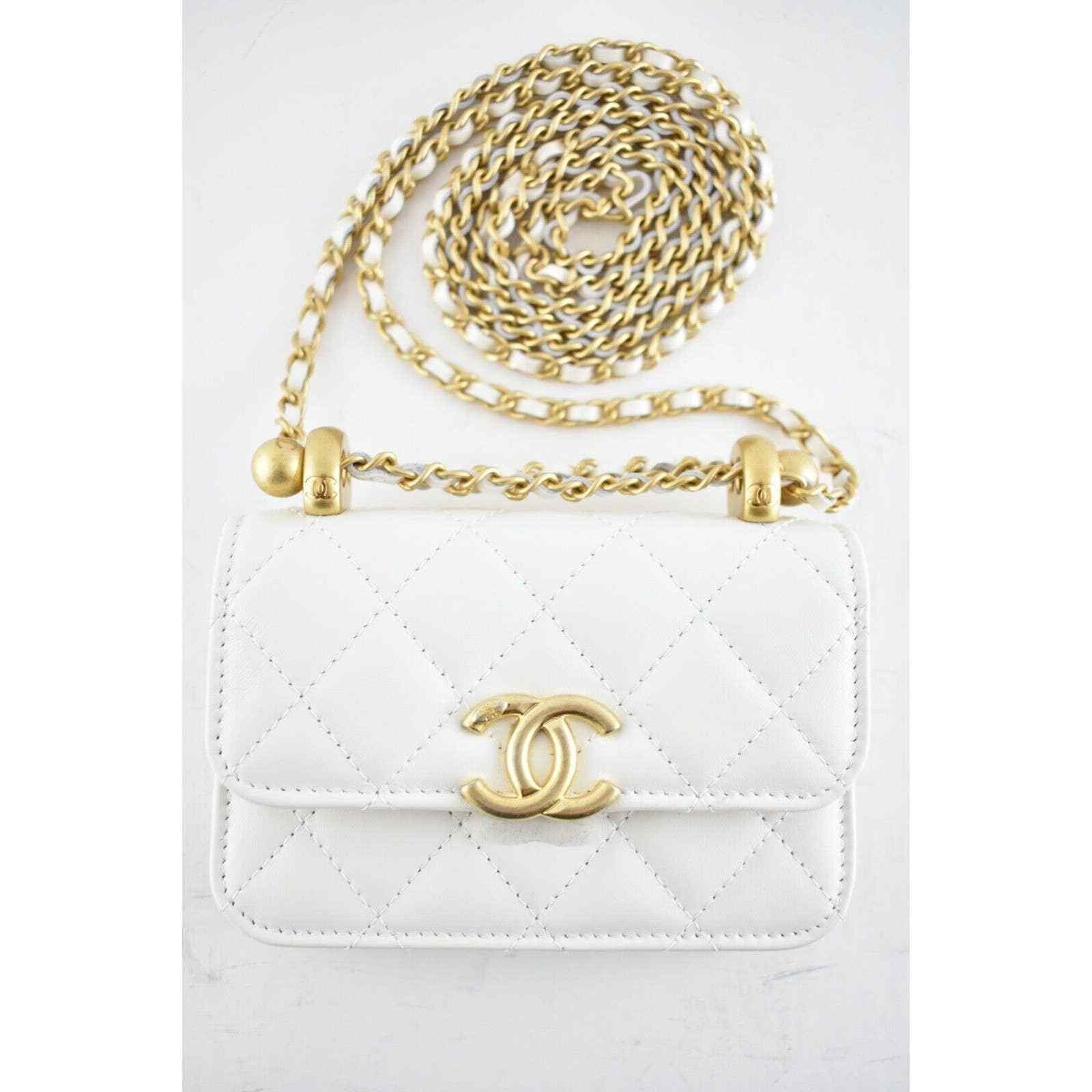 Chanel Chanel Mini Flap Coin With Chain Handle Crossbody Bag Size ONE SIZE - 6 Thumbnail
