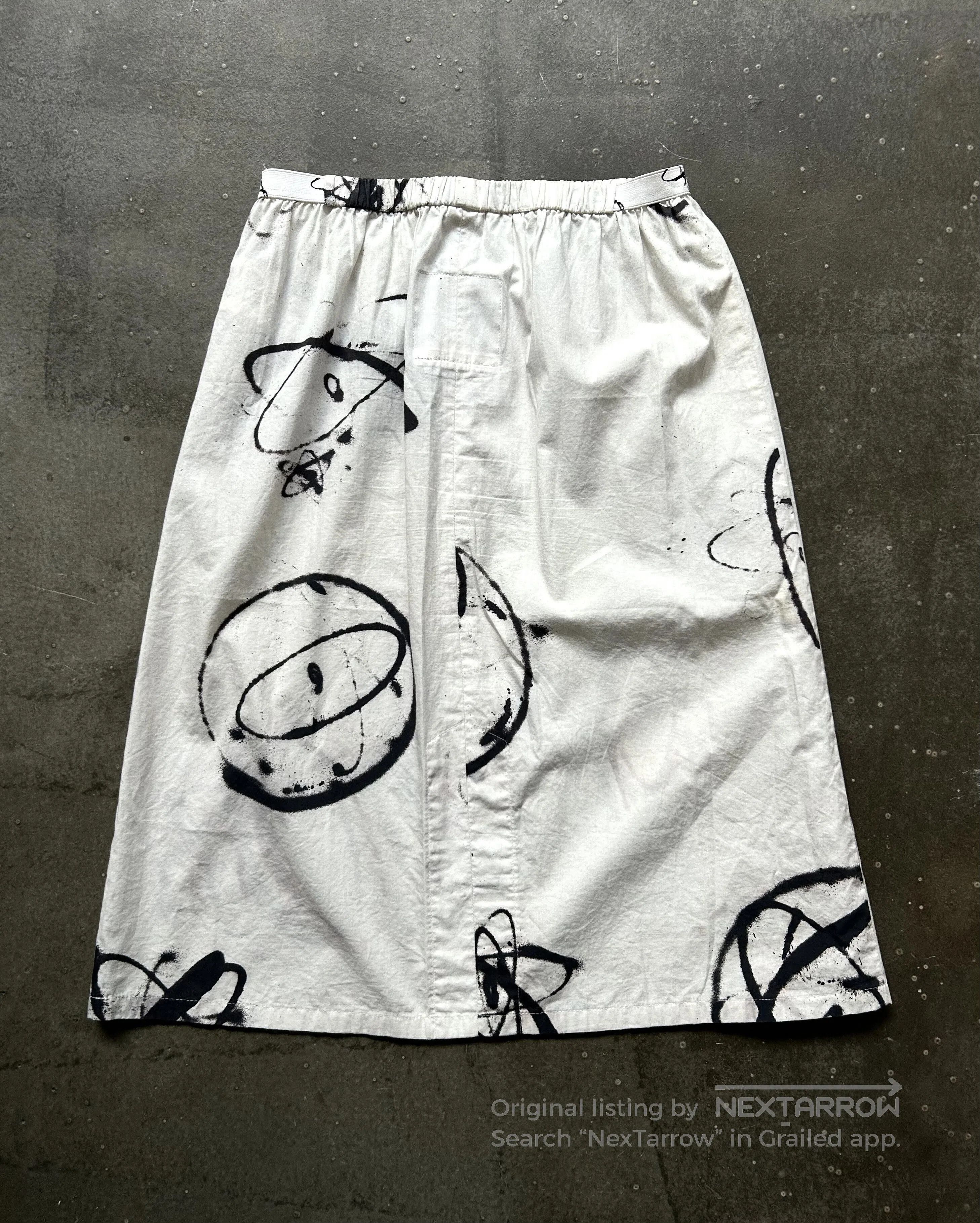 Undercover UNDERCOVER Graffiti Print Skirt. Size 24" / US 00 / IT 34 - 6 Thumbnail
