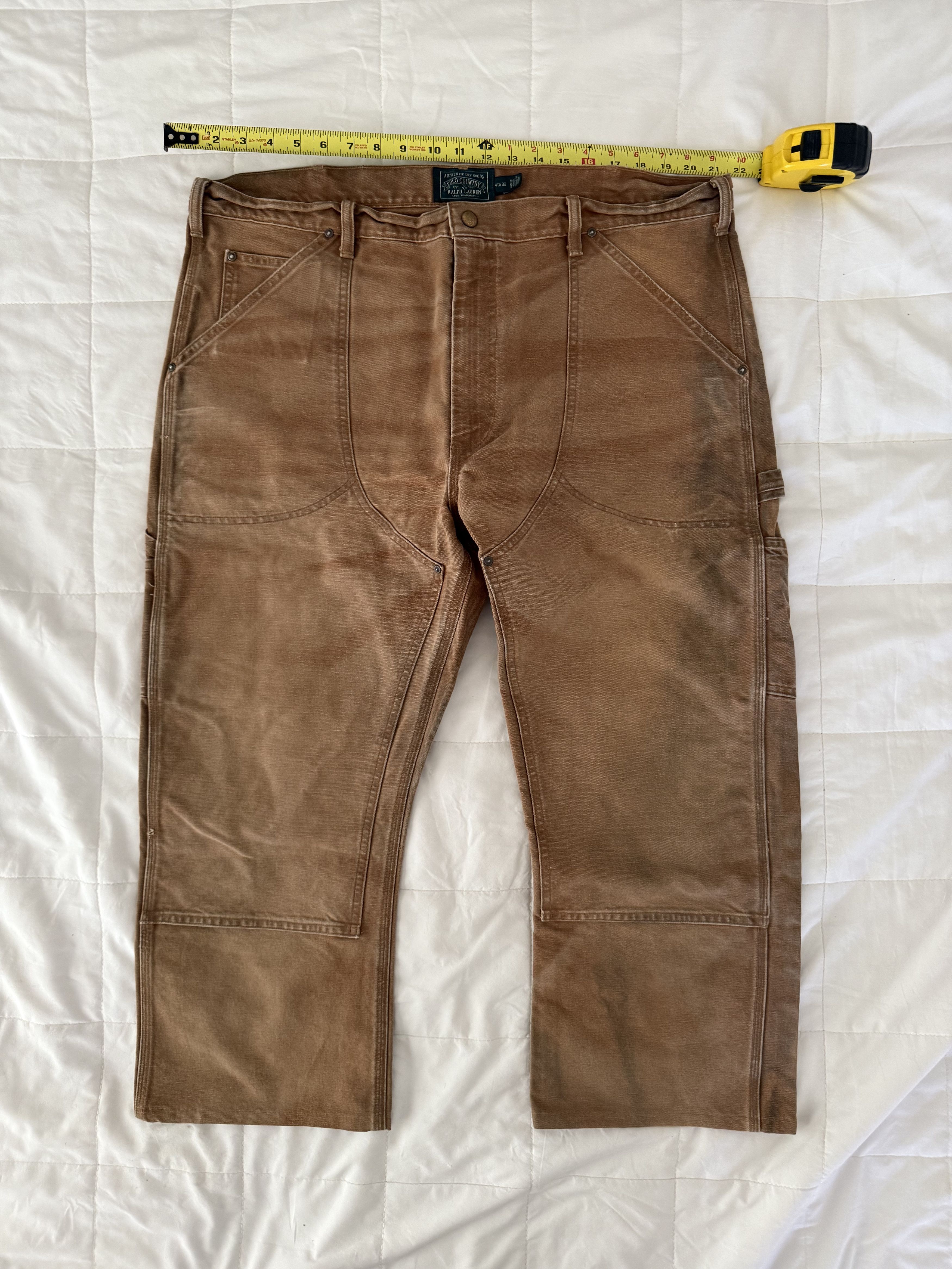 Polo Ralph Lauren POLO RALPH LAUREN DISTRESSED WORKPANTS SZ 40 Size US 40 / EU 56 - 2 Thumbnail