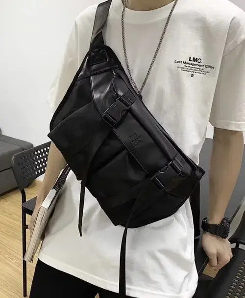 VIBE Utility grunge y2k side sling bag Size ONE SIZE - 3 Thumbnail