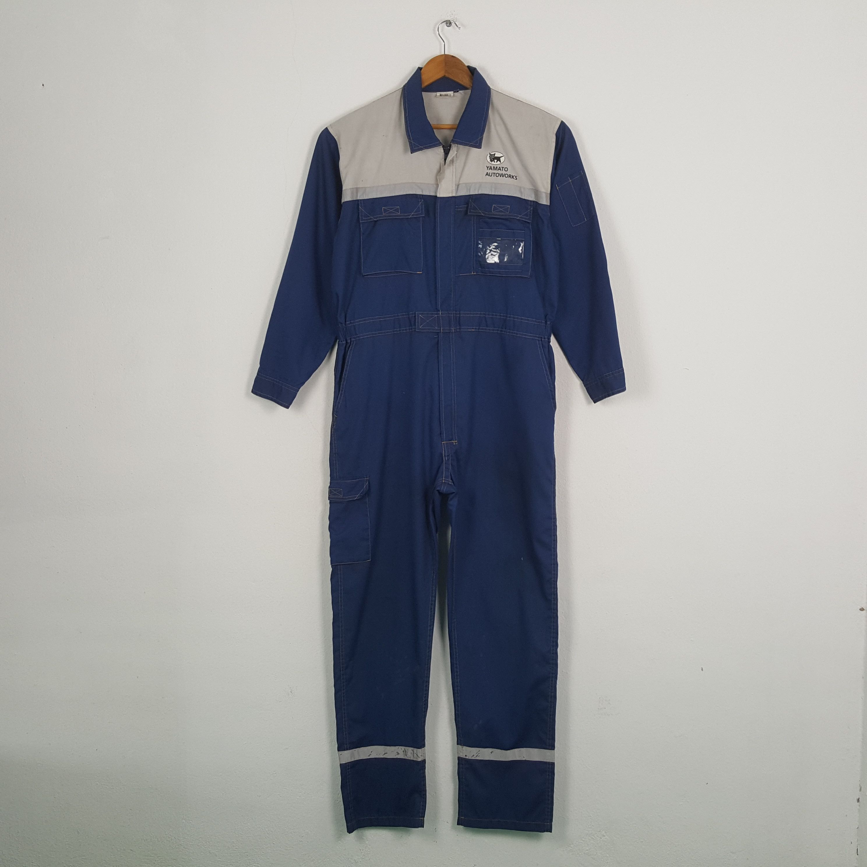 Vintage Yamato Autoworks Workwear Coverall Jacket C300N3 Size US M / EU 48-50 / 2 - 4 Thumbnail