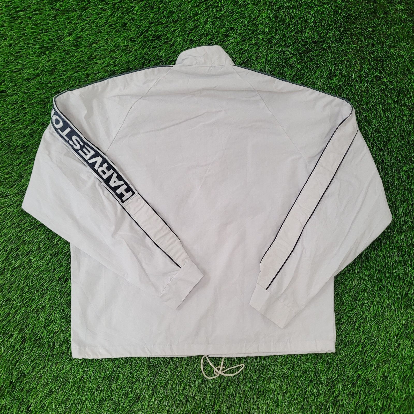 Swingster VTG 80s Swingster Harvestore Jacket Medium 23x25 Baggy White Size US M / EU 48-50 / 2 - 2 Thumbnail