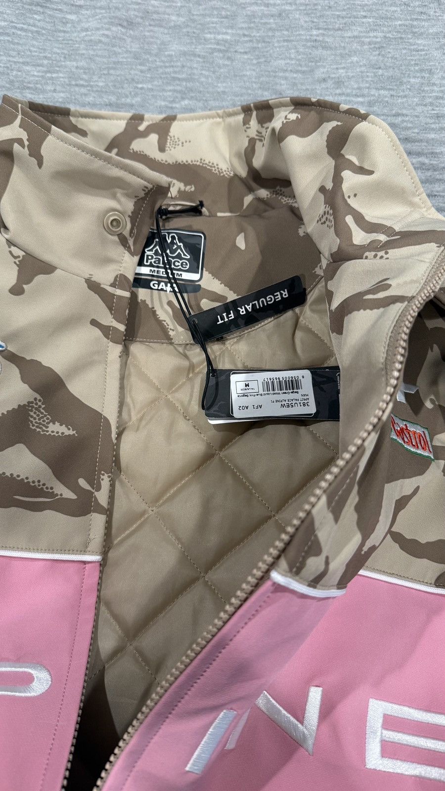 Kappa × Palace Palace x Kappa F1 Alpine Pit Jacket 'Desert Camo' Size US M / EU 48-50 / 2 - 4 Thumbnail