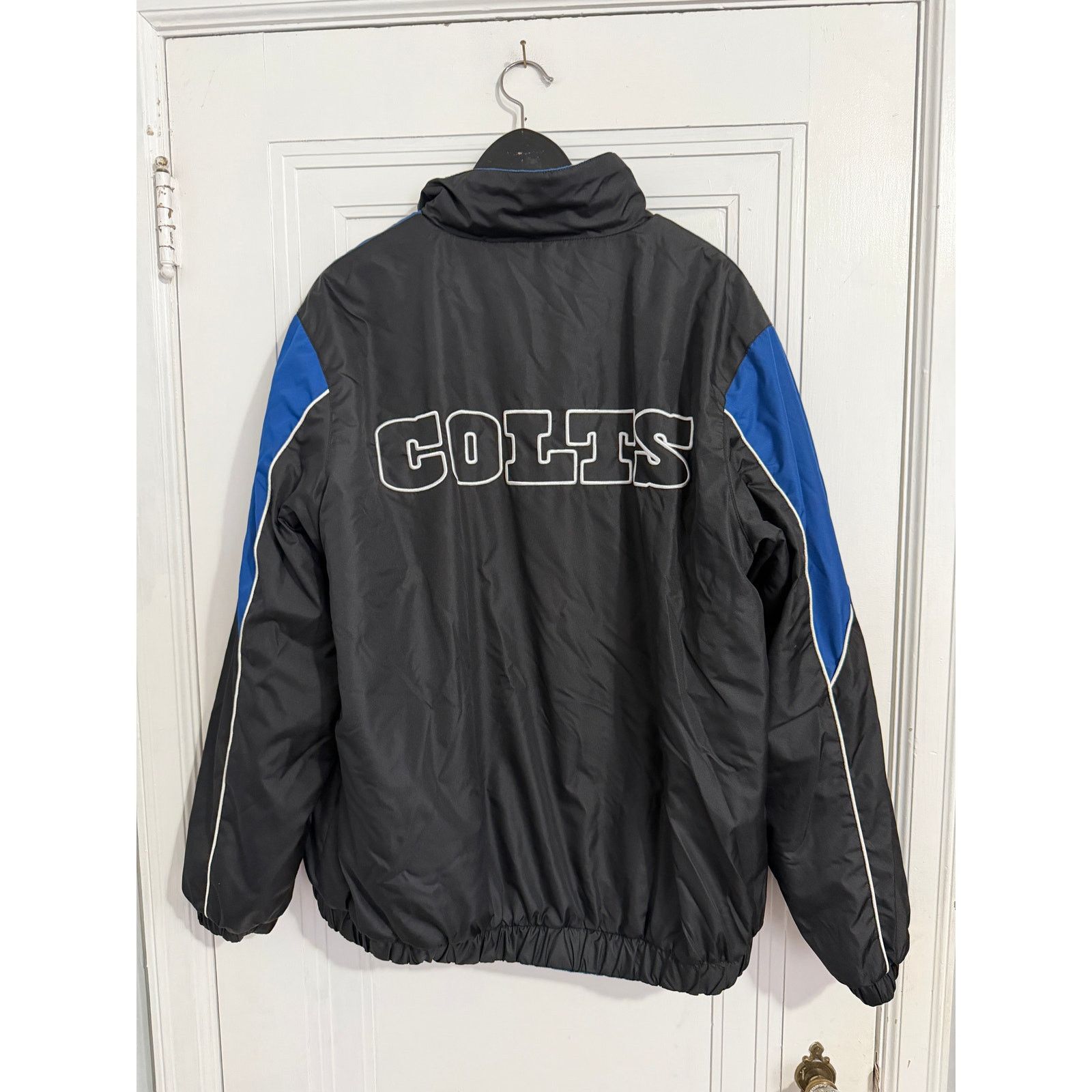 NFL Retro Indianapolis Colts Reversible Winter Jacket Size Large Size US L / EU 52-54 / 3 - 5 Thumbnail