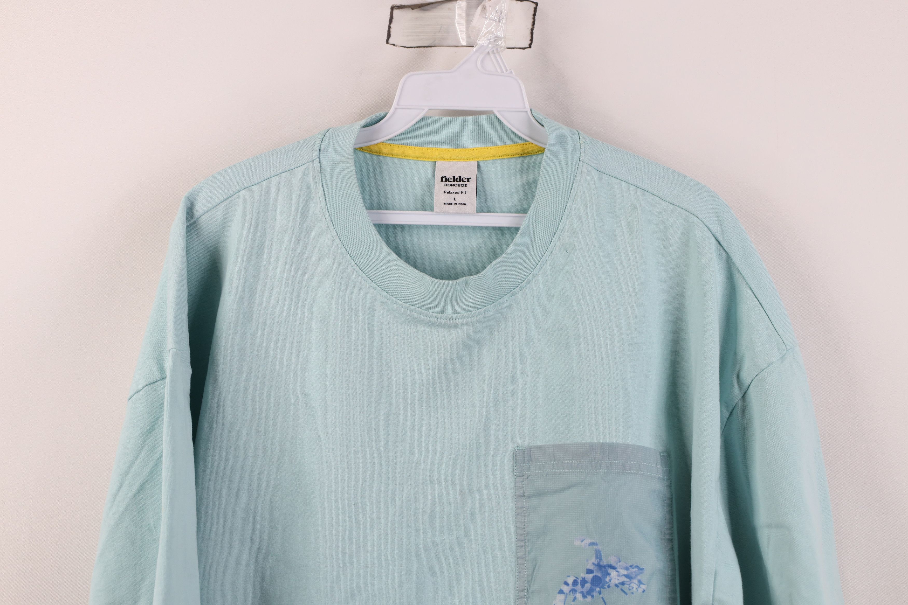Bonobos Fielder Bonobos Relaxed Boxy Fit Pocket T-Shirt Blue Size US L / EU 52-54 / 3 - 2 Thumbnail