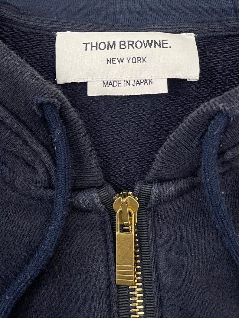 Thom Browne Thom browne Dark blue four-striped jacket 2504-Nextarrow Size US XS / EU 42 / 0 - 6 Thumbnail