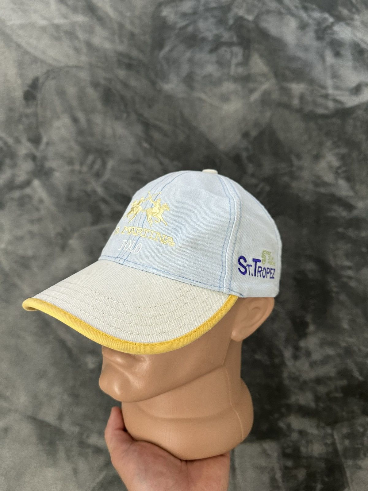 La Martina Vintage La Martina Polo Club Cap St. Tropez France Size ONE SIZE - 1 Thumbnail