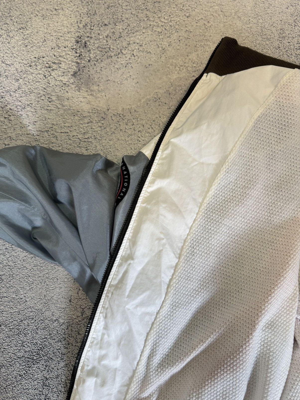 Nike Vintage 90s Nike International Track Jacket Windbreaker Size US XXL / EU 58 / 5 - 25 Thumbnail