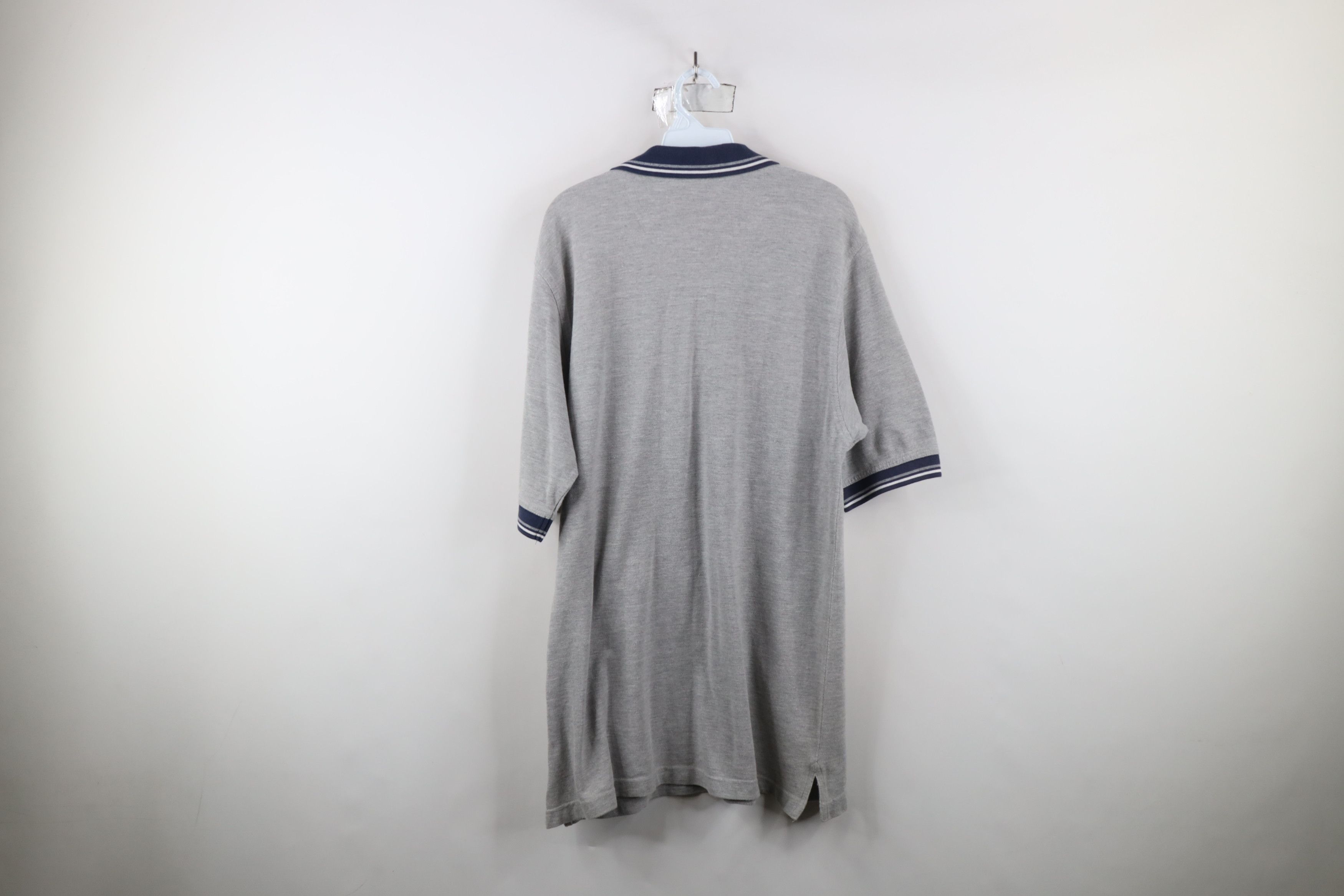 Vintage Vintage 90s Faded Old English D Detroit Tigers Baseball Polo Size US L / EU 52-54 / 3 - 12 Thumbnail