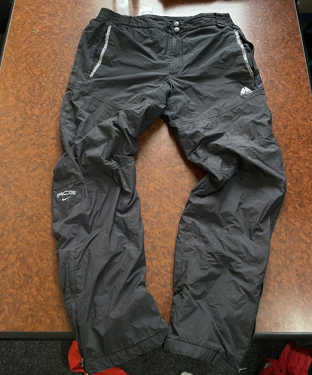 Nike acg pants black core 90s ski mountain gore joggers