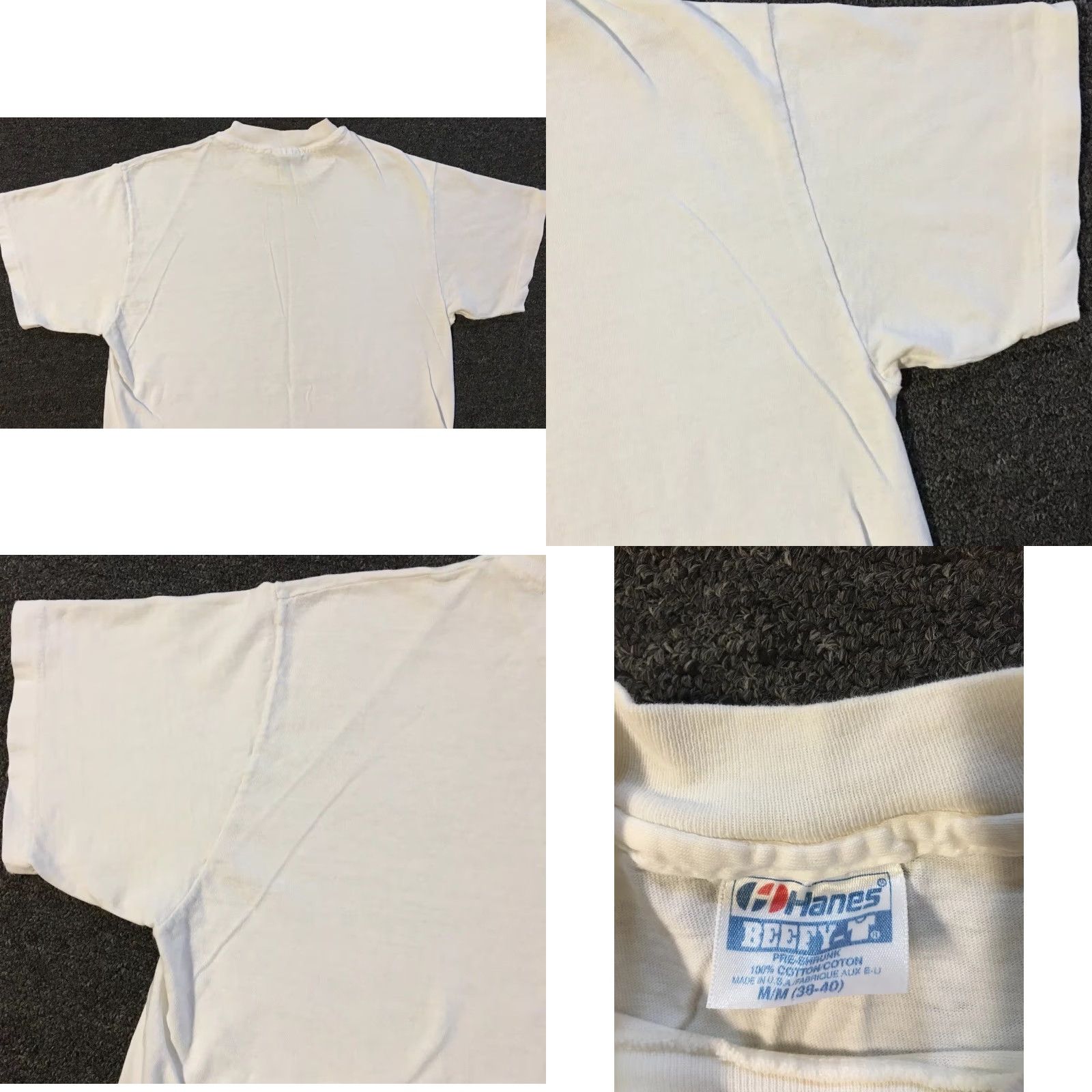 Vintage VINTAGE Lake Tahoe Faded Shirt S USA California Snowboard Ski Skate Grunge 90s Shirt Mens White Sun 90s Size US S / EU 44-46 / 1 - 9 Thumbnail