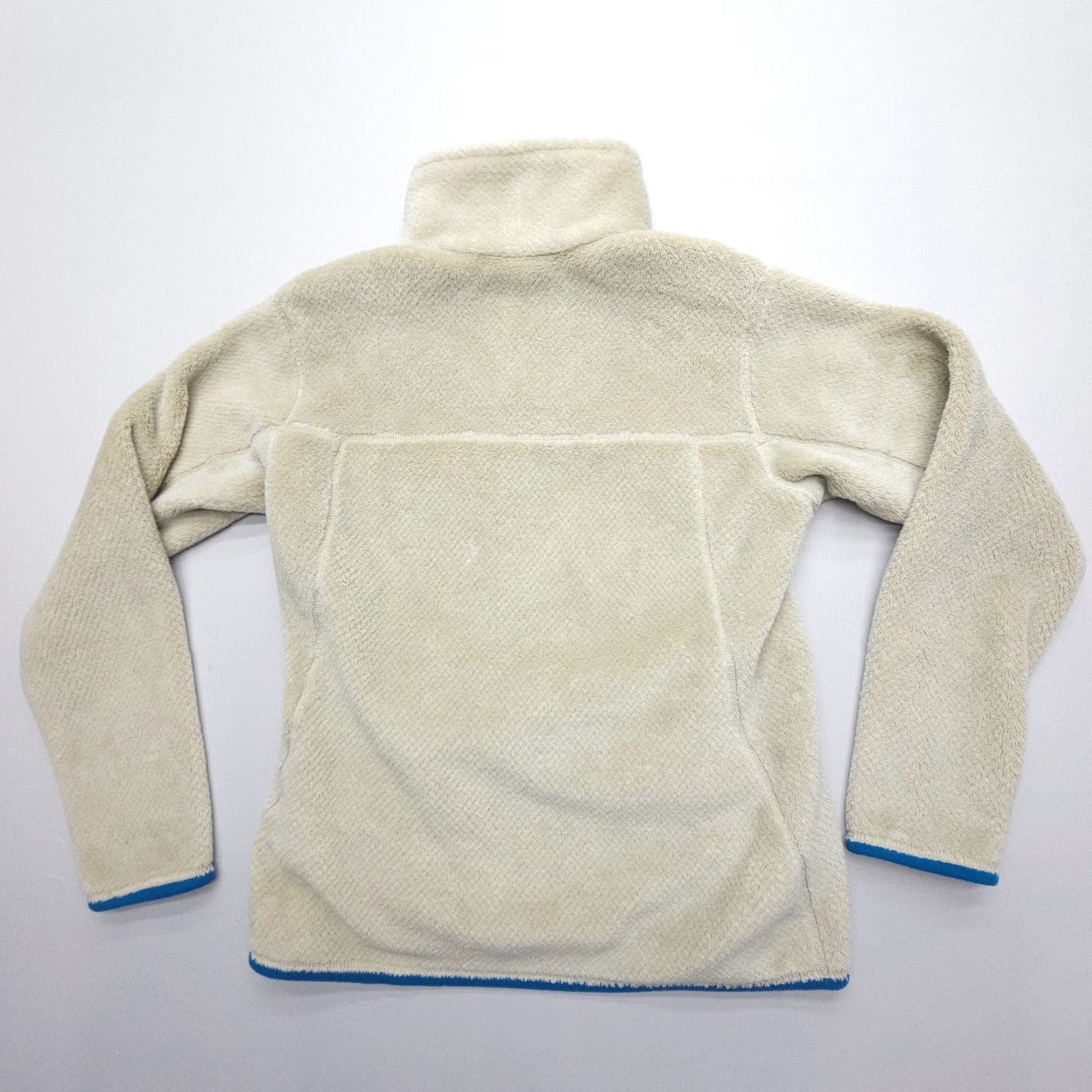 Patagonia Patagonia Re-Tool Snap-T Pullover Jacket Womens Small Fleece Ivory Logo Lightweight Mid-Length/Regular Fit Shirt Style Outdoor Size L / US 10 / IT 46 - 2 Thumbnail