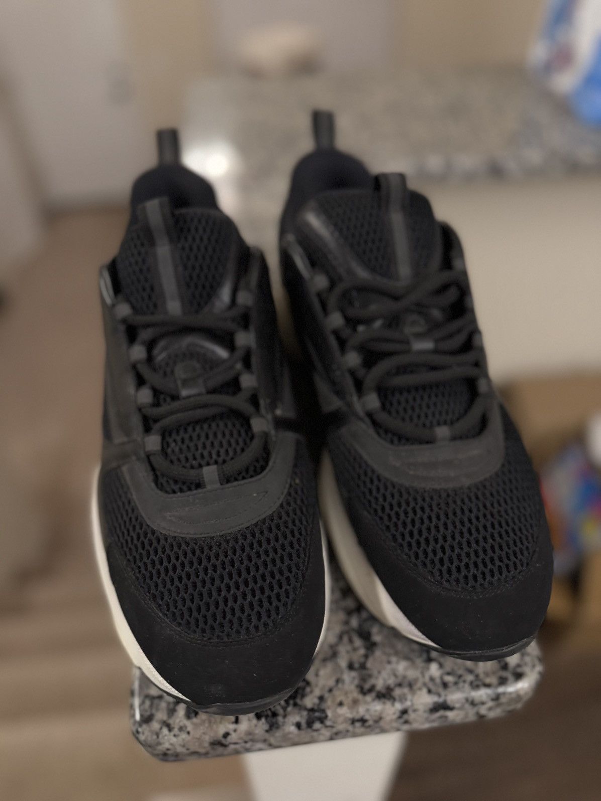 Dior Size 47EU/14US - Dior B22 Black White (Discontinued) Size US 14 / EU 47 - 7 Thumbnail