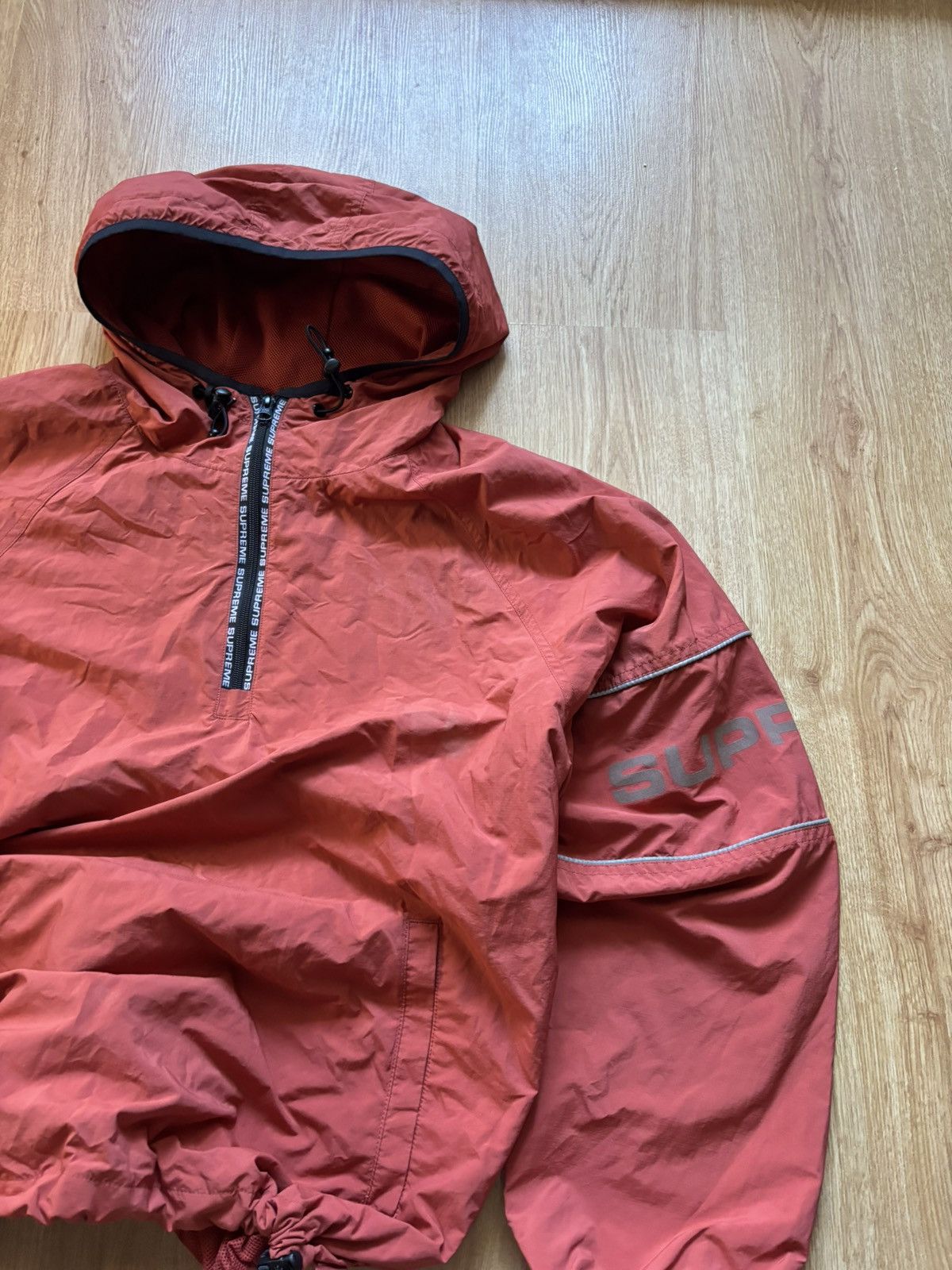Supreme CRAZY SUPREME HANORAC With a reflective logo Size US M / EU 48-50 / 2 - 5 Thumbnail