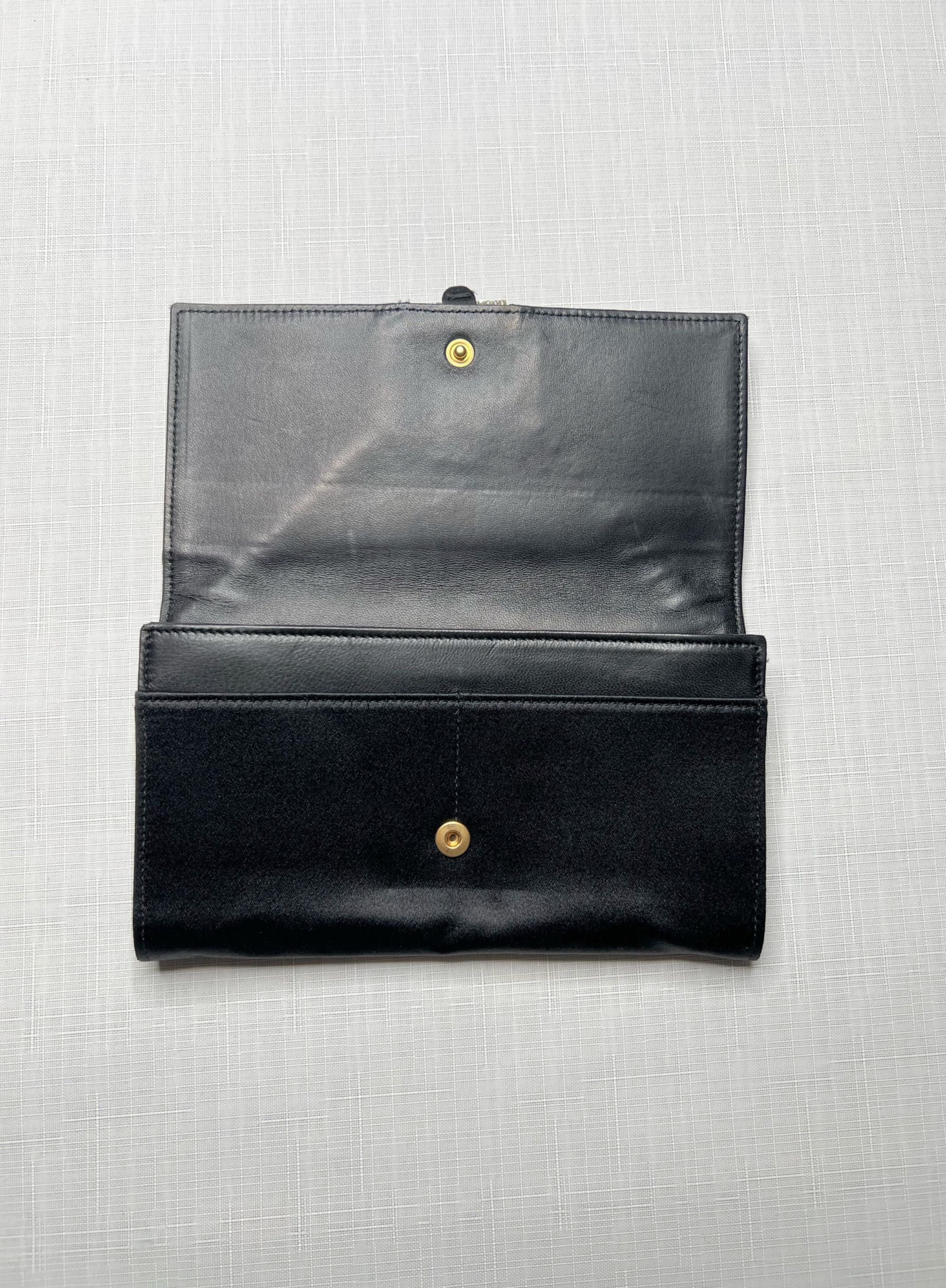 Yves Saint Laurent Yves Saint Laurent Muse Leather Wallet Size ONE SIZE - 3 Thumbnail
