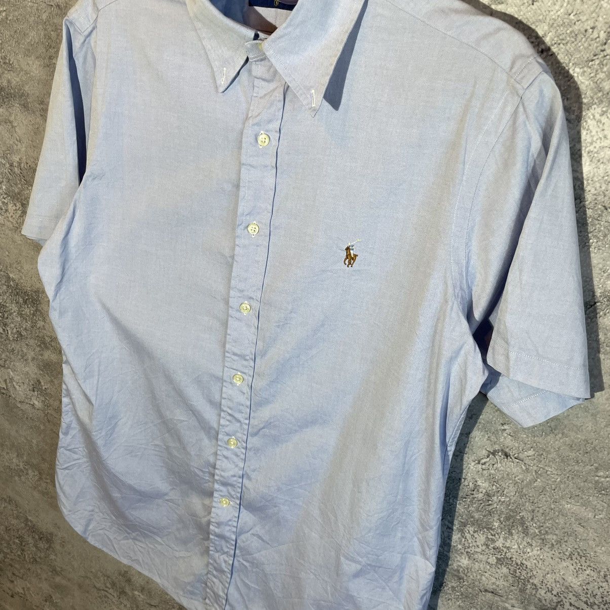 Polo Ralph Lauren Polo Ralph Lauren Short Sleeve Shirt Oxford Logo Size US M / EU 48-50 / 2 - 2 Thumbnail