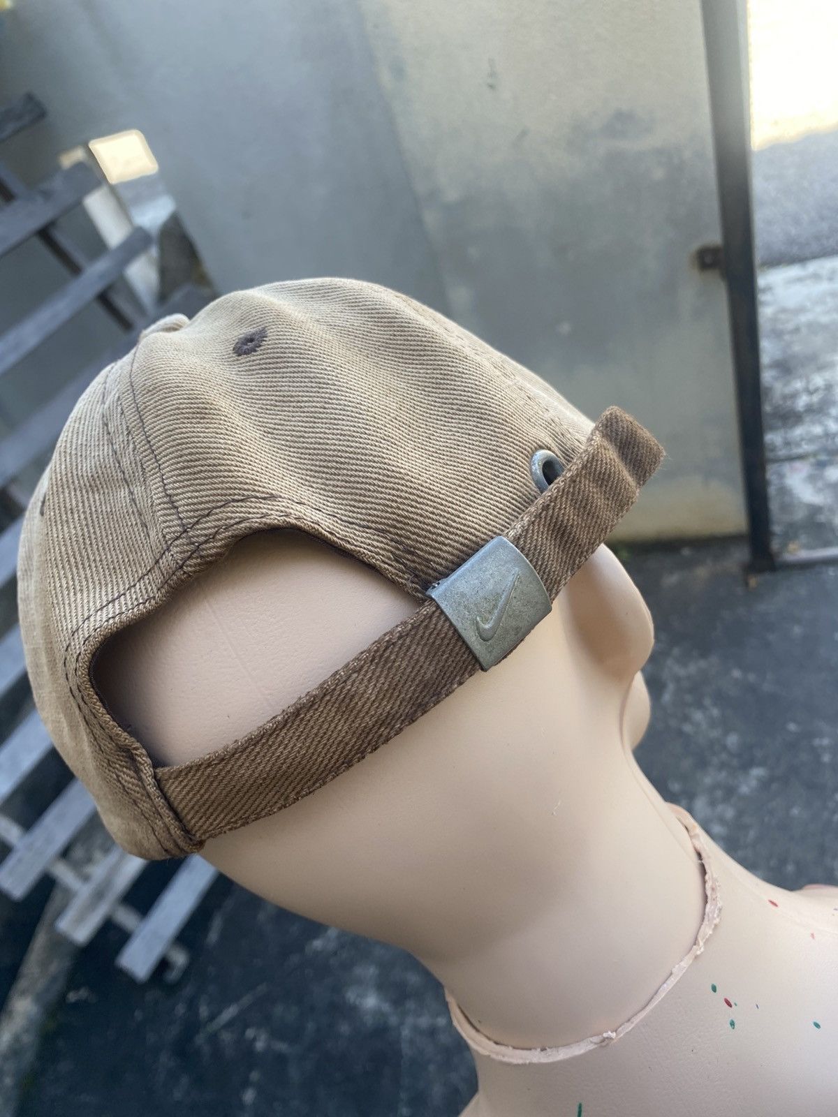 Nike 🔥 Rare Design 🔥 Vintage Distressed Y2K Nike Hat Size ONE SIZE - 5 Thumbnail