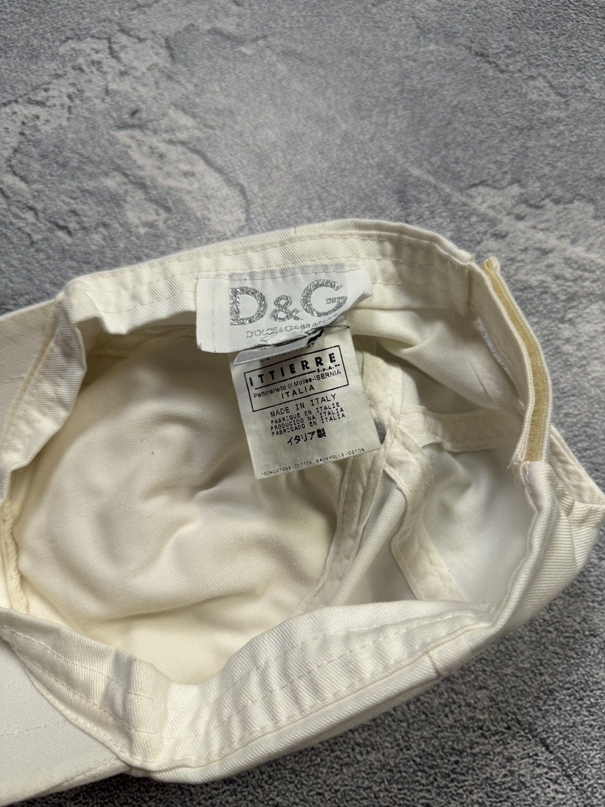 Dolce & Gabbana VERY RARE DOLCE & GABBANA CAP ITALIAN DESIGNER Y2K HATS HYPE Size ONE SIZE - 6 Thumbnail