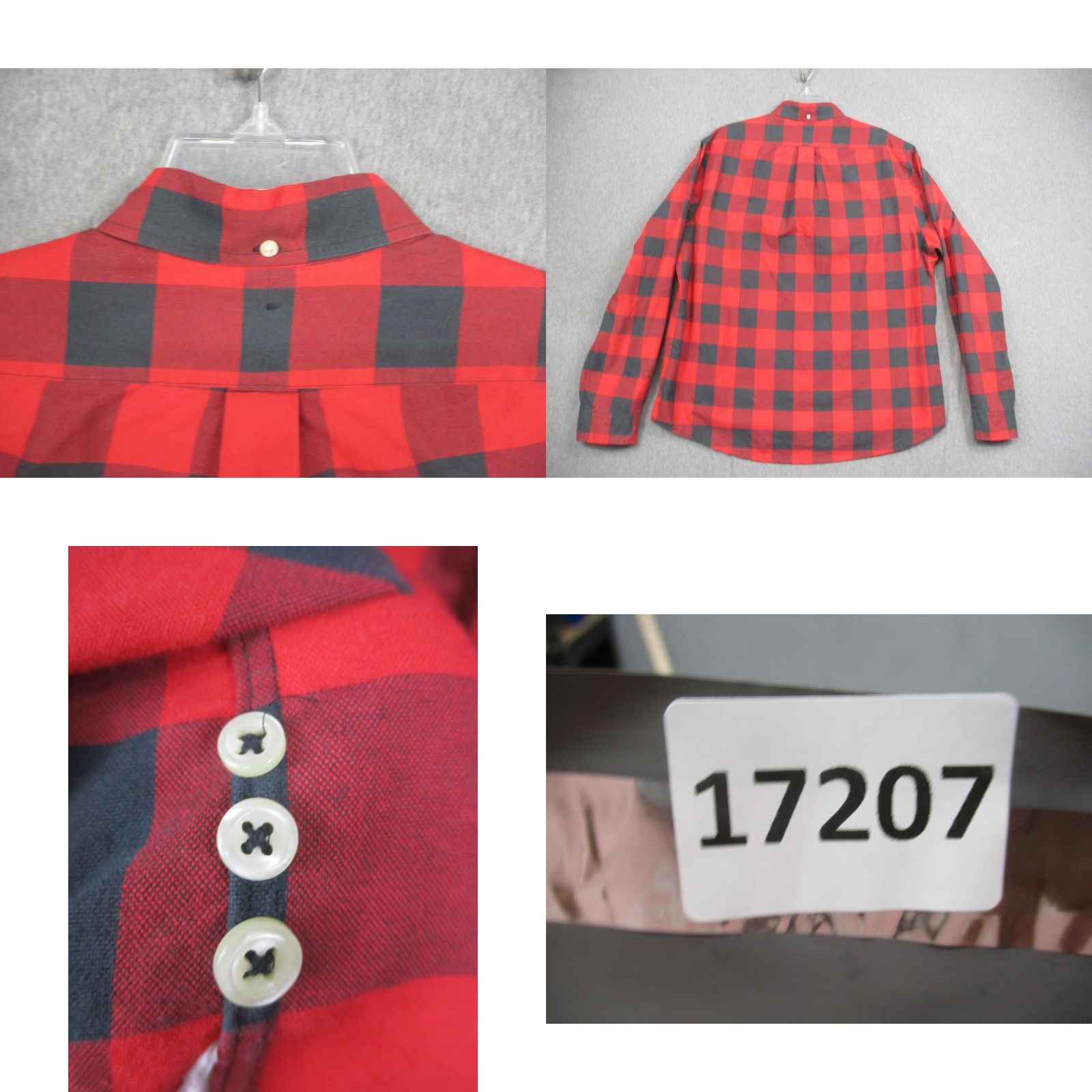 Ralph Lauren Ralph Lauren Shirt Mens XL Plaid Button-Down Long Sleeve Cotton Size US XL / EU 56 / 4 - 8 Thumbnail