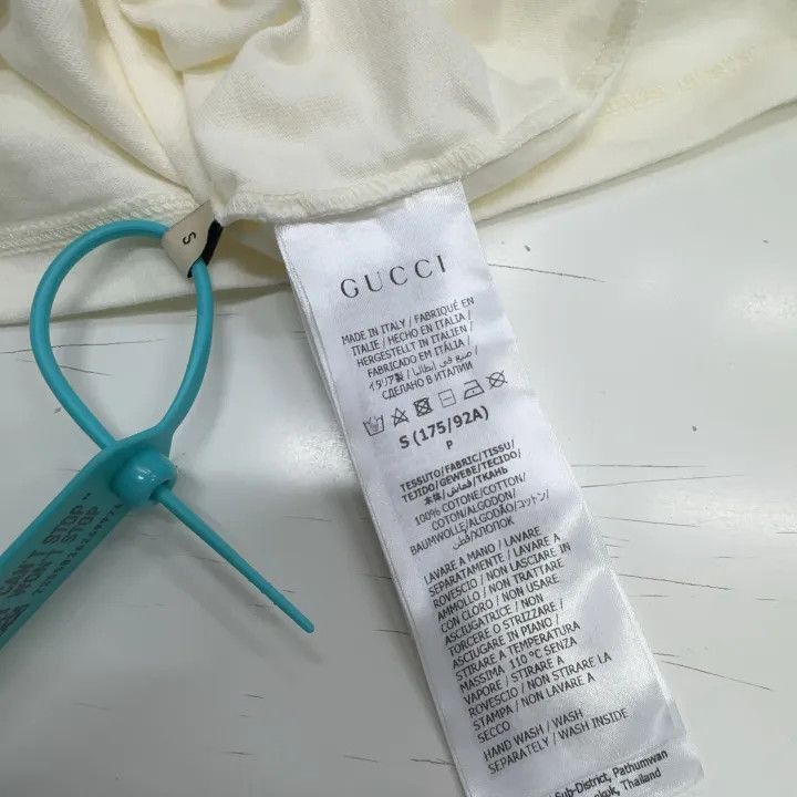 Gucci Gucci Gucci 1921 Logo Short Sleeve T-Shirt for Men -2506 Size US S / EU 44-46 / 1 - 3 Thumbnail