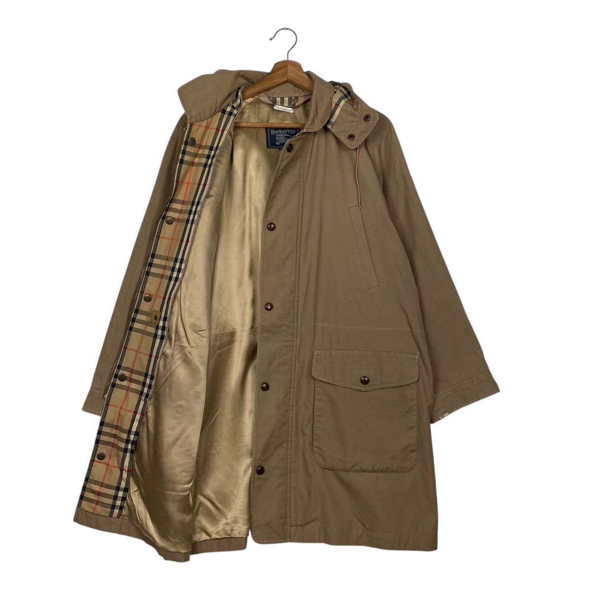 Burberry Burberrys overcoat hoodie jacket Size US M / EU 48-50 / 2 - 10 Thumbnail
