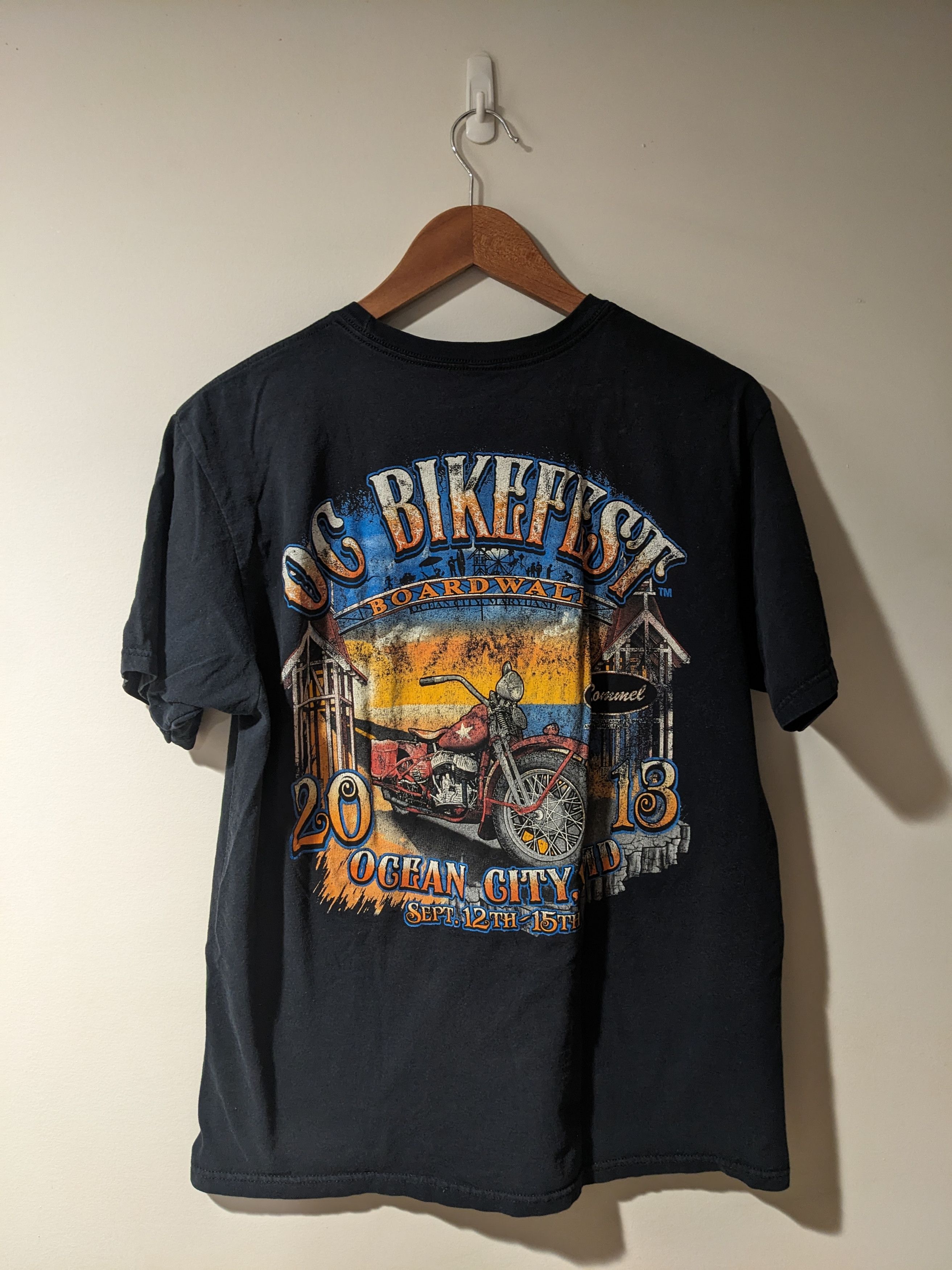 Harley Davidson × Vintage Vintage 2013 OG Bike Fest Motorcycle Rider Medium T-Shirt Size US M / EU 48-50 / 2 - 1 Thumbnail