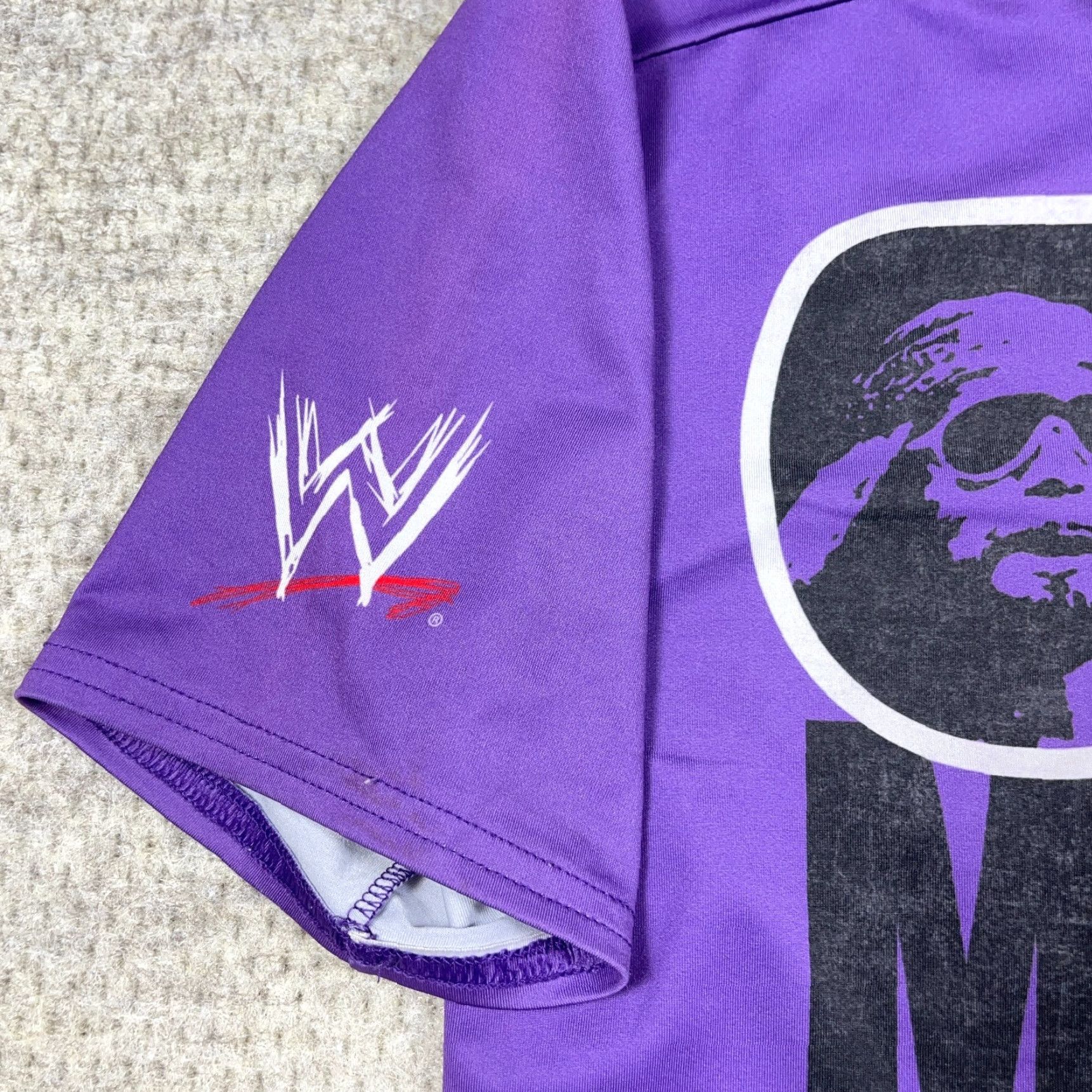 Under Armour Under Armour Macho Man Compression Shirt Men M Purple WWE Wrestling Adult Shirt Size US M / EU 48-50 / 2 - 4 Thumbnail