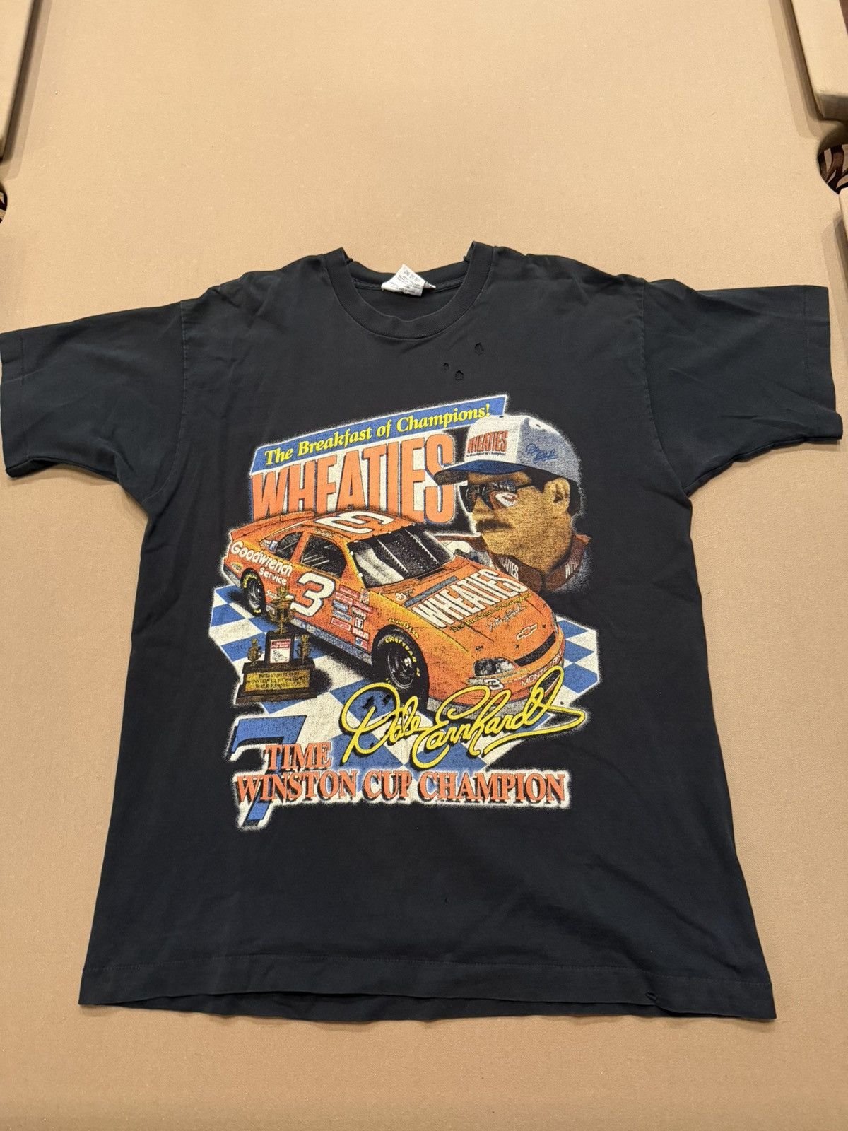 Vintage Vintage Dale Earnhardt ‘Wheaties’ Tee Size US XL / EU 56 / 4 - 1 Thumbnail