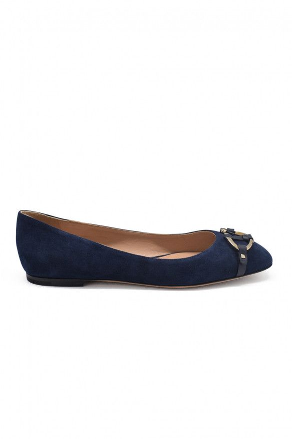 Valentino Suede ballerine Size US 6 / IT 36 - 1 Thumbnail